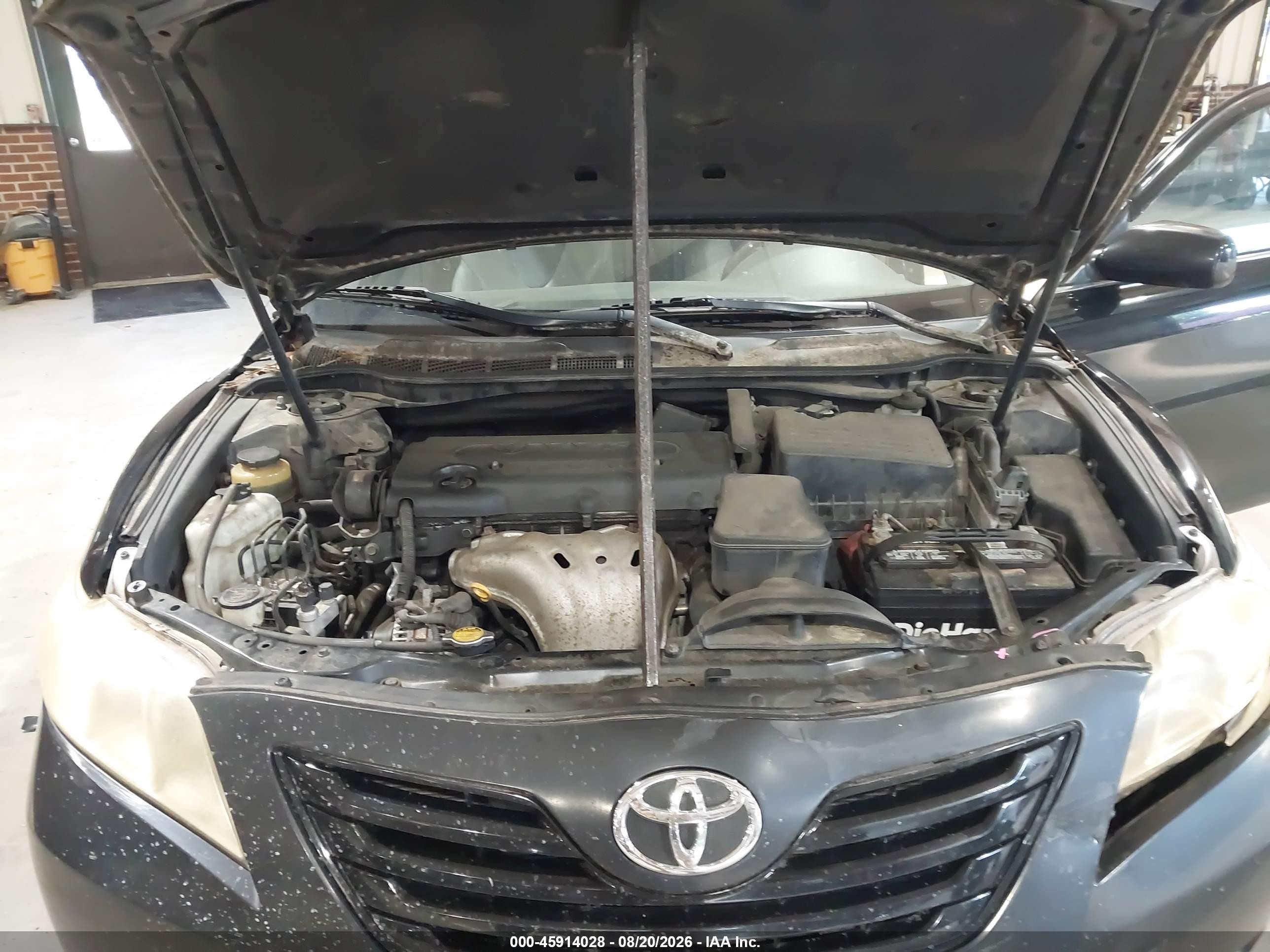 2008 Toyota Camry Black vin: 4T1BE46K38U742824