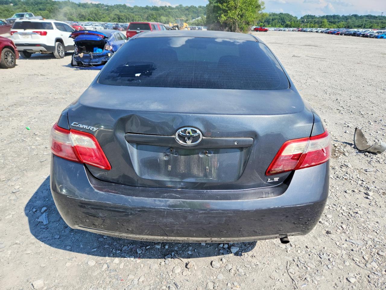 2008 Toyota Camry Le Gray vin: 4T1BE46K38U762815