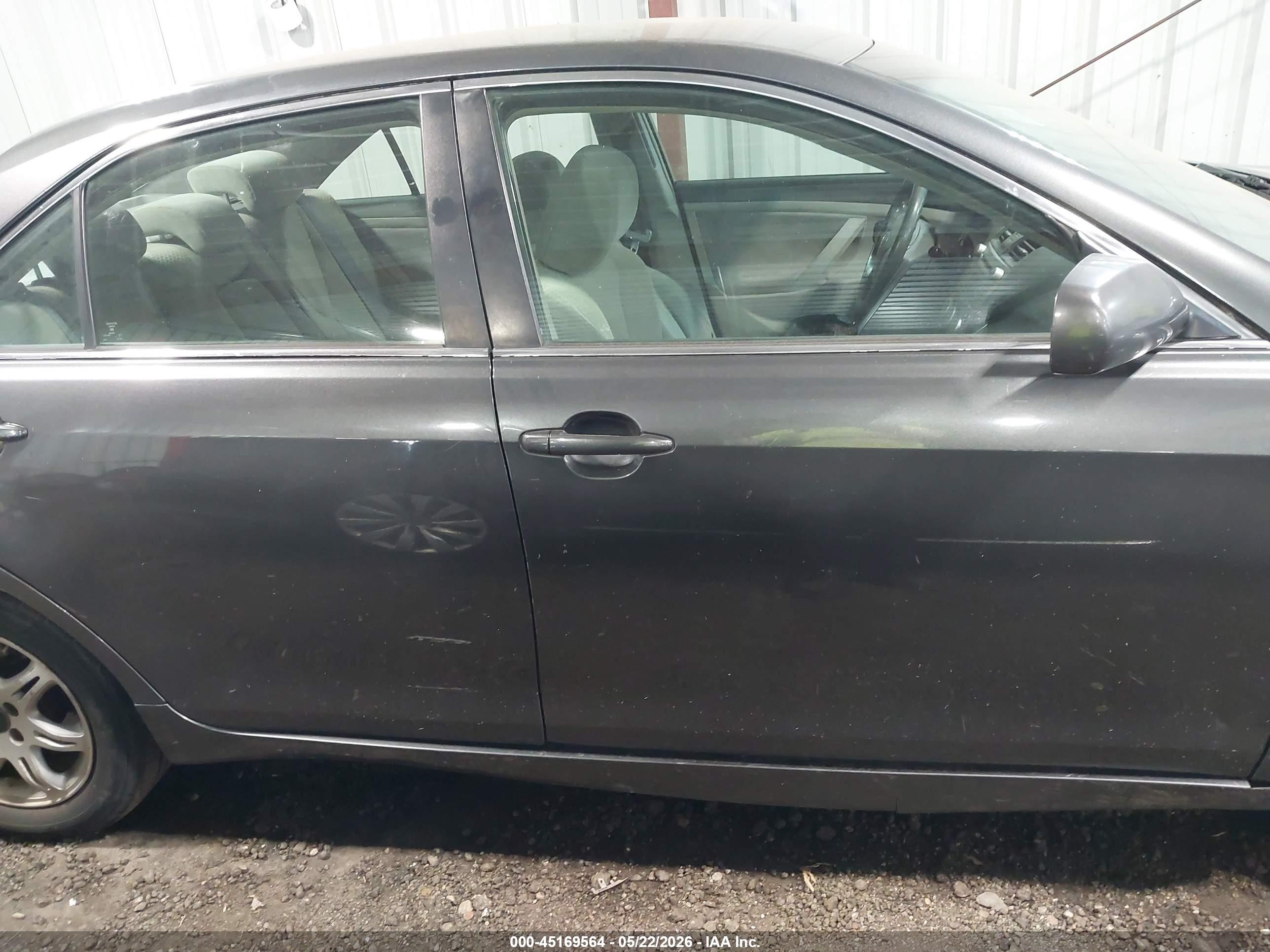 2008 Toyota Camry Le Gray vin: 4T1BE46K38U763429