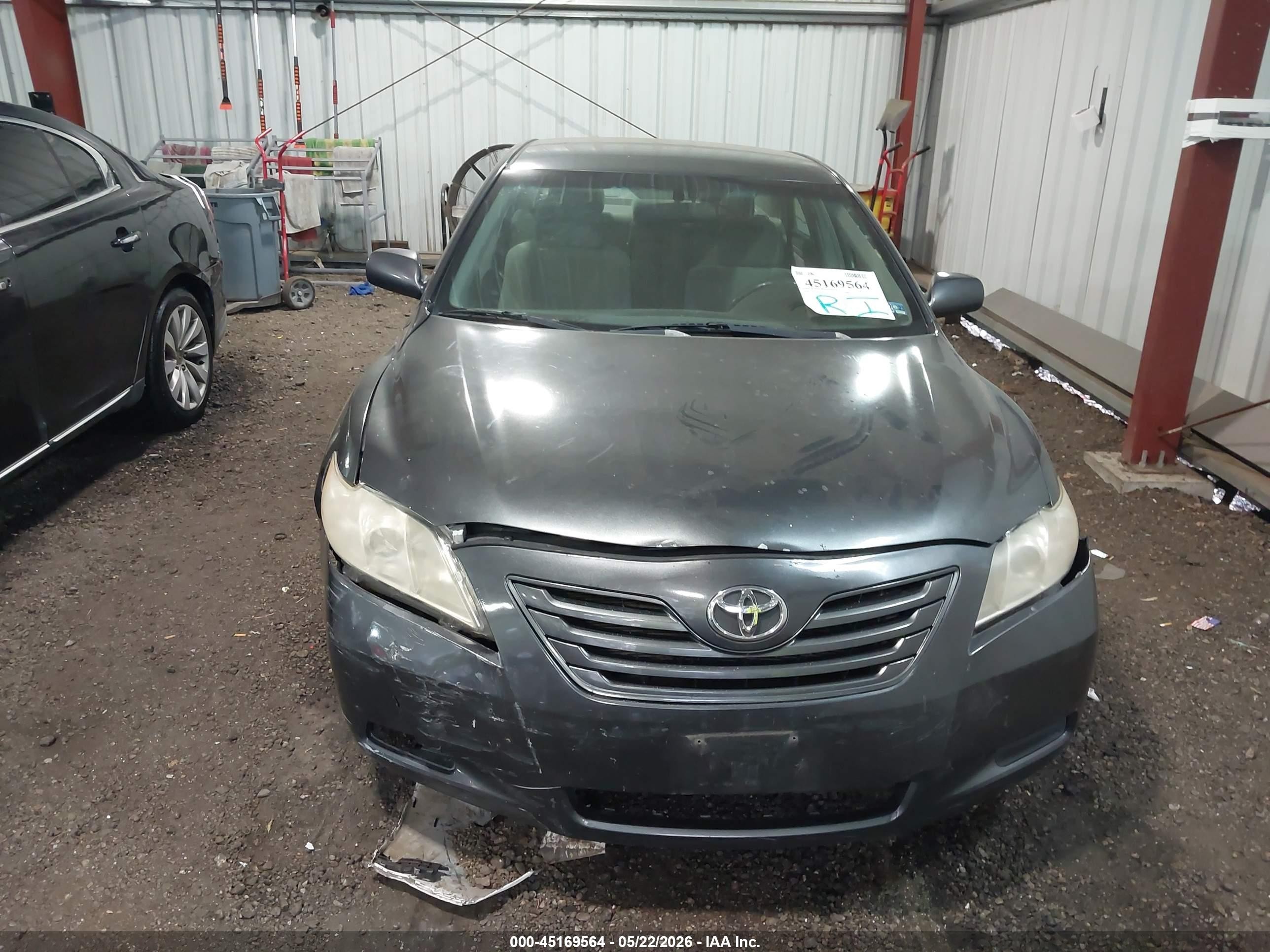 2008 Toyota Camry Le Gray vin: 4T1BE46K38U763429