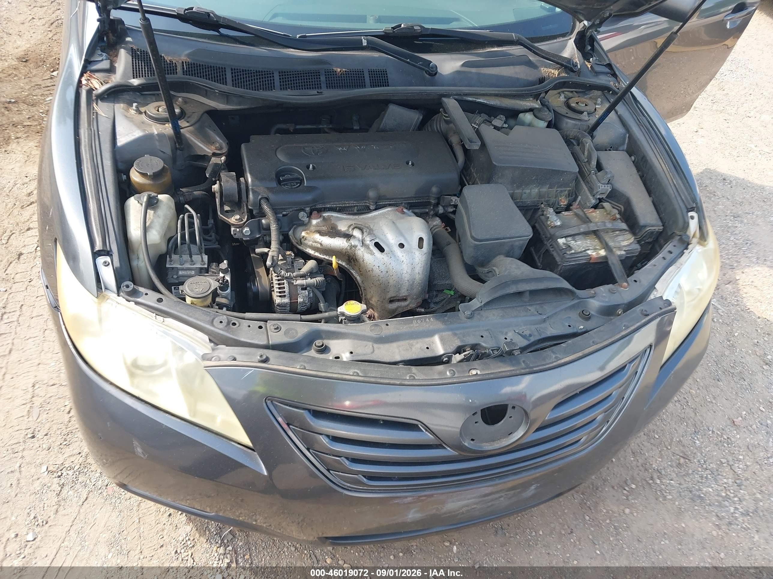2008 Toyota Camry Le Gray vin: 4T1BE46K38U779291