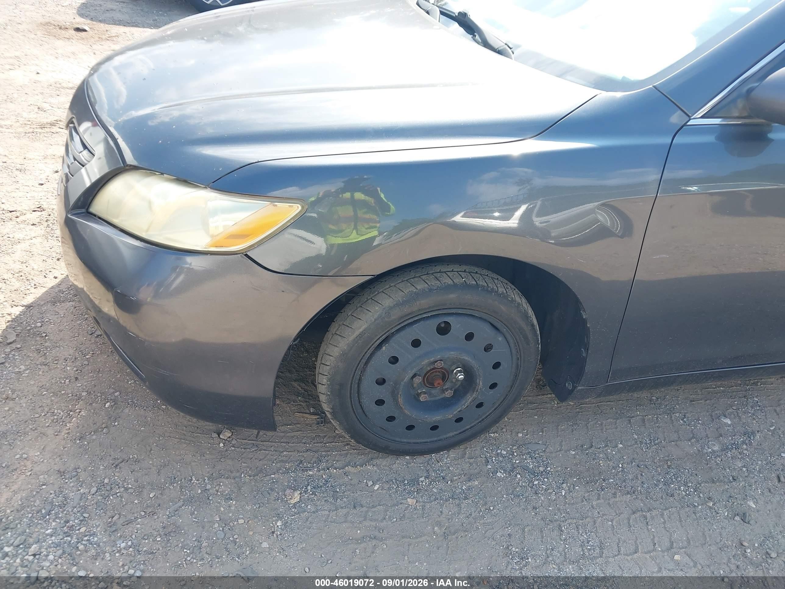 2008 Toyota Camry Le Gray vin: 4T1BE46K38U779291