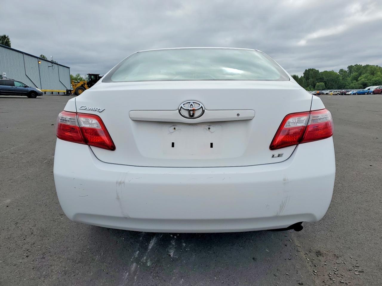 2008 Toyota Camry Le White vin: 4T1BE46K38U783065