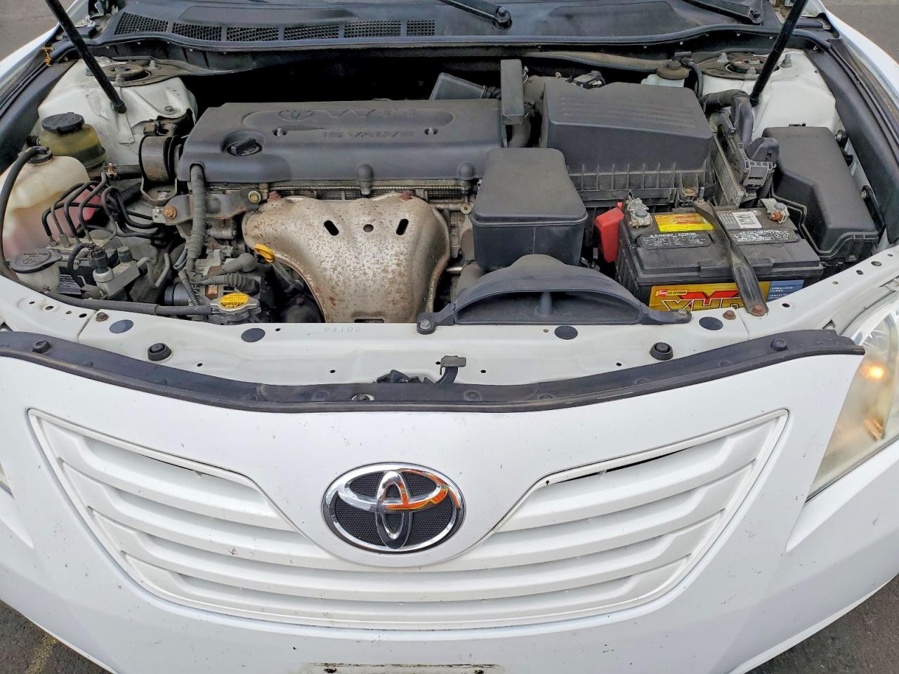 2008 Toyota Camry Le White vin: 4T1BE46K38U783065