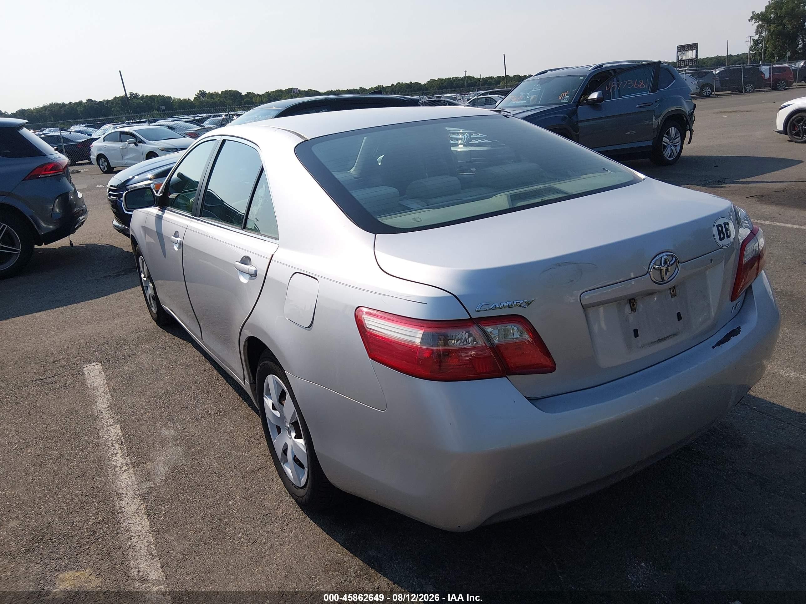 2009 Toyota Camry Se/le/xle Silver vin: 4T1BE46K39U281402