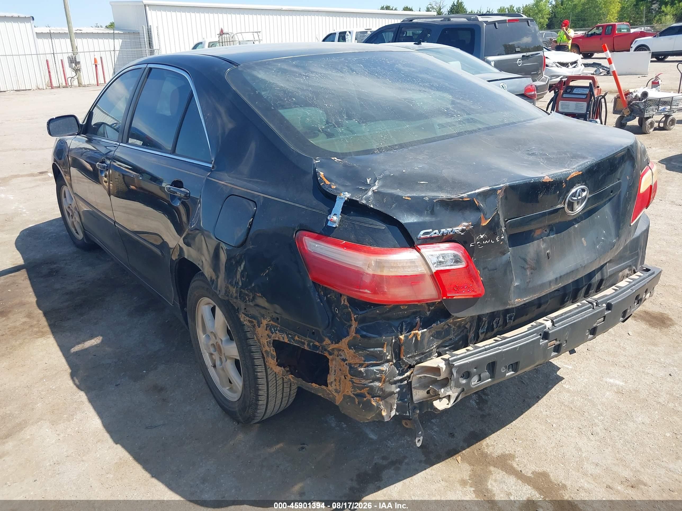 2009 Toyota Camry Le Черный vin: 4T1BE46K39U285725