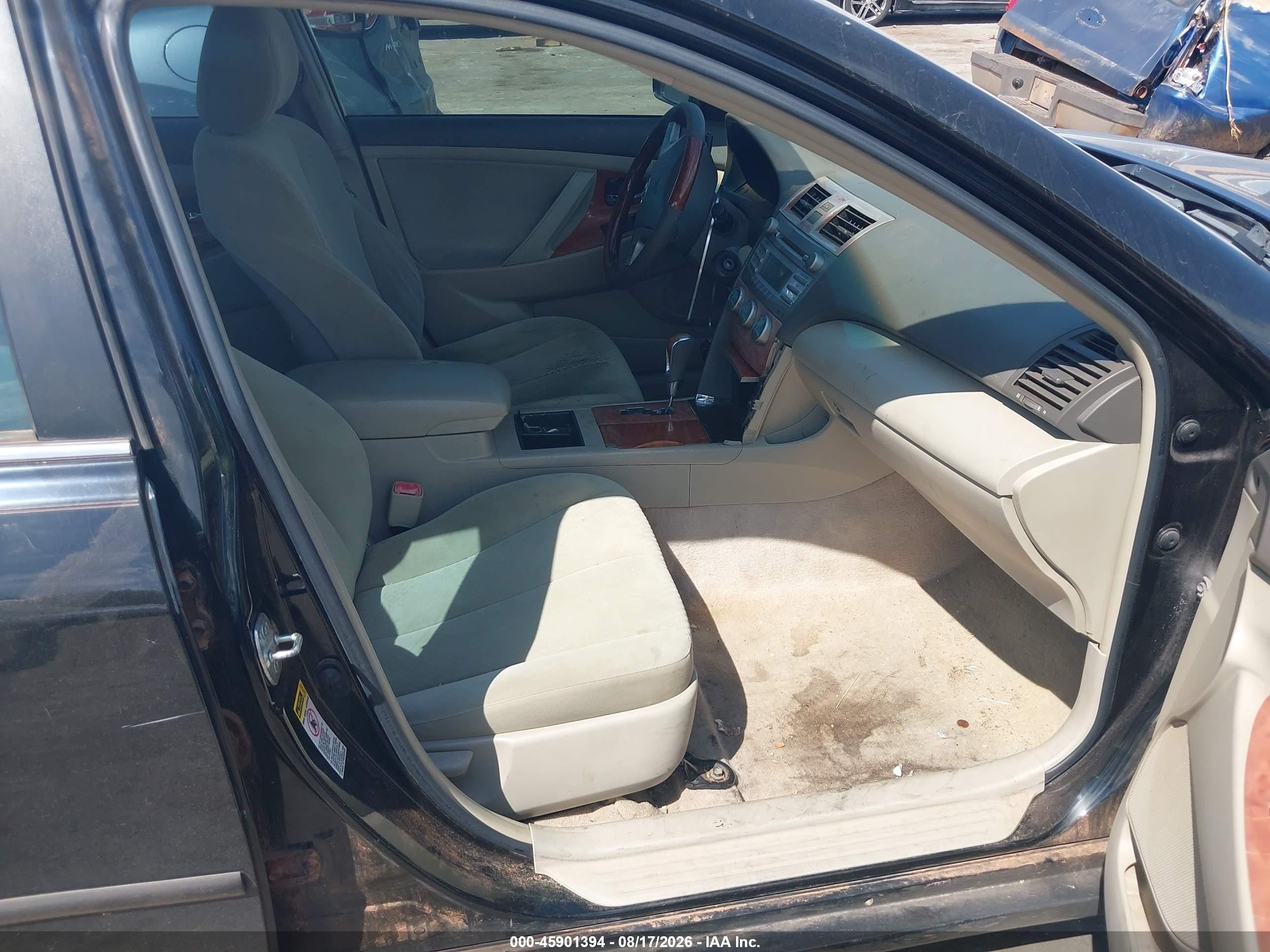 2009 Toyota Camry Le Черный vin: 4T1BE46K39U285725