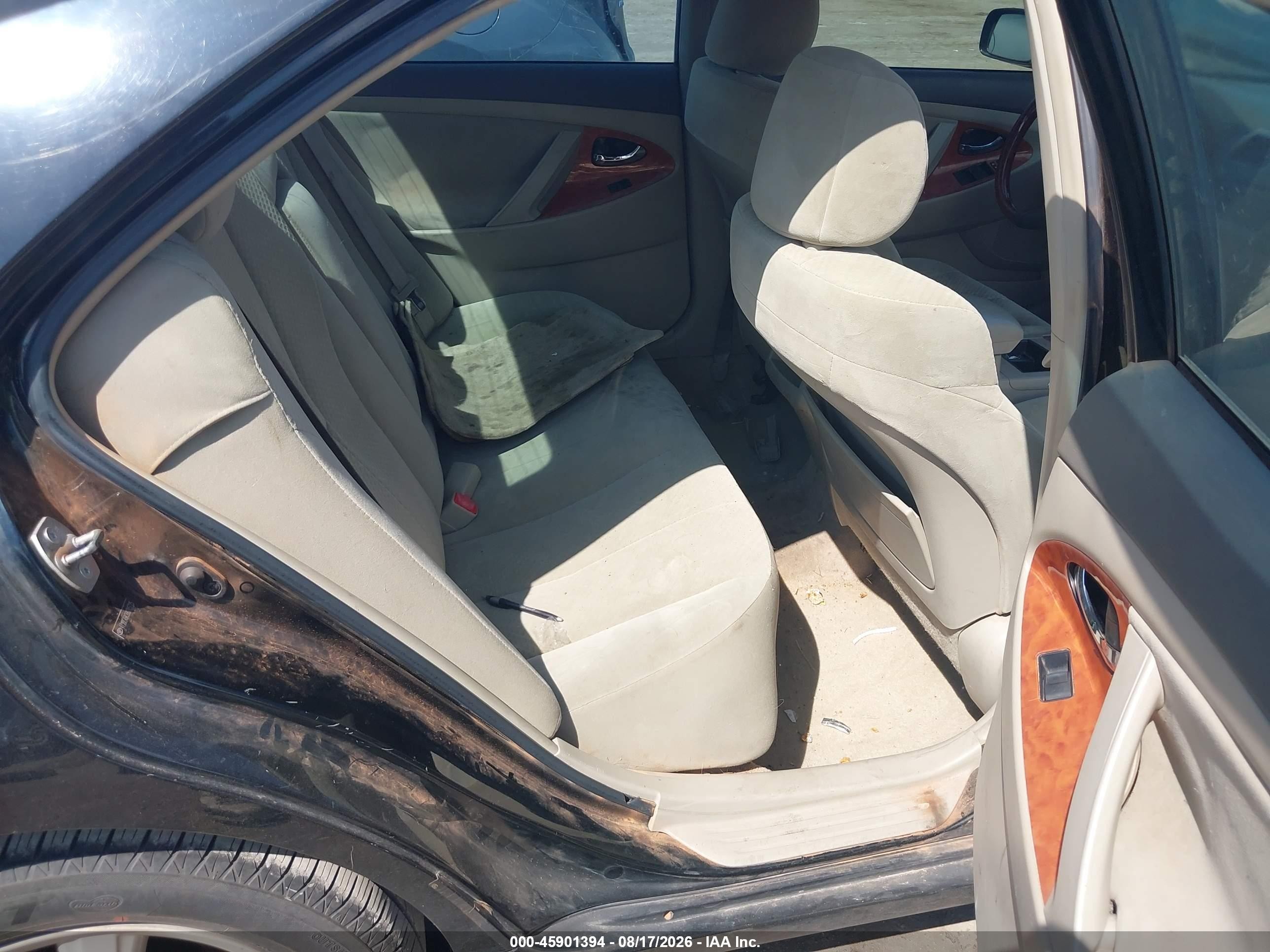 2009 Toyota Camry Le Черный vin: 4T1BE46K39U285725