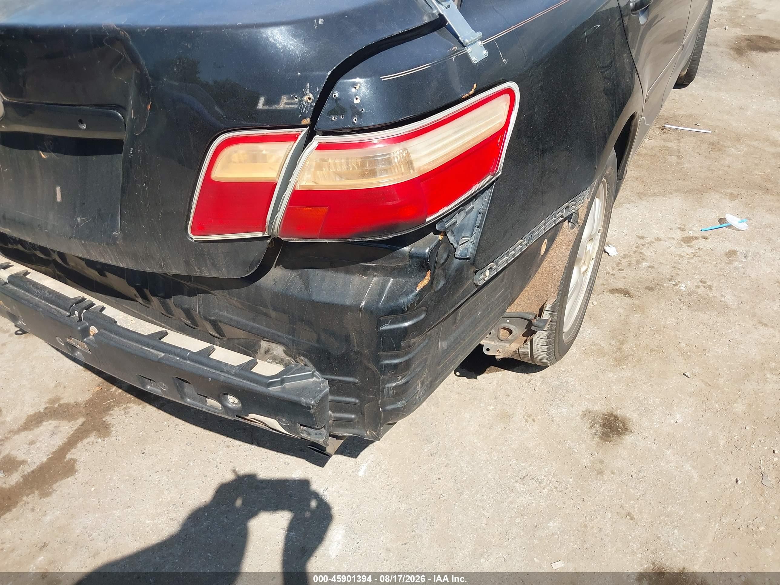 2009 Toyota Camry Le Черный vin: 4T1BE46K39U285725
