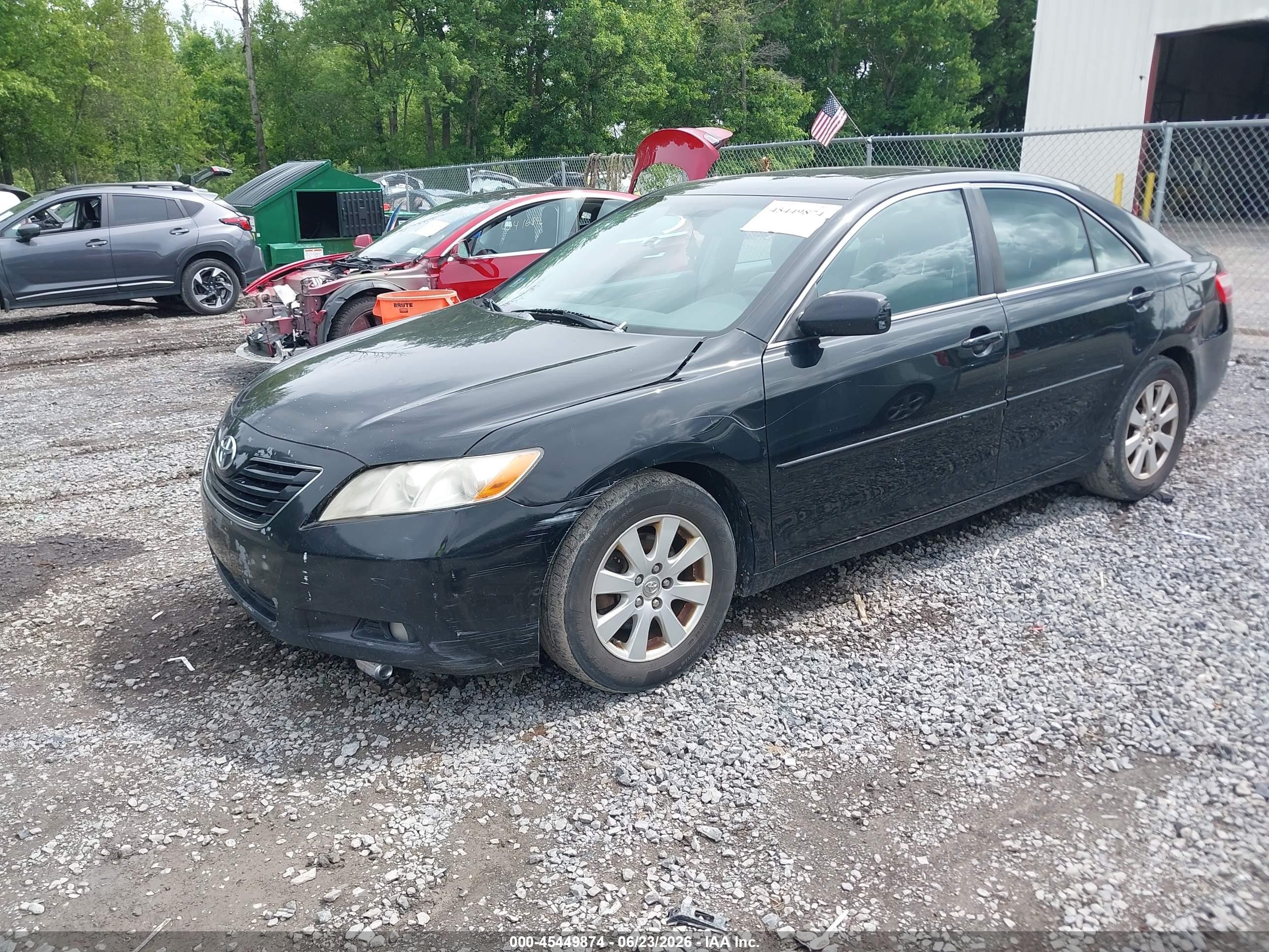 2009 Toyota Camry Xle Black vin: 4T1BE46K39U297065