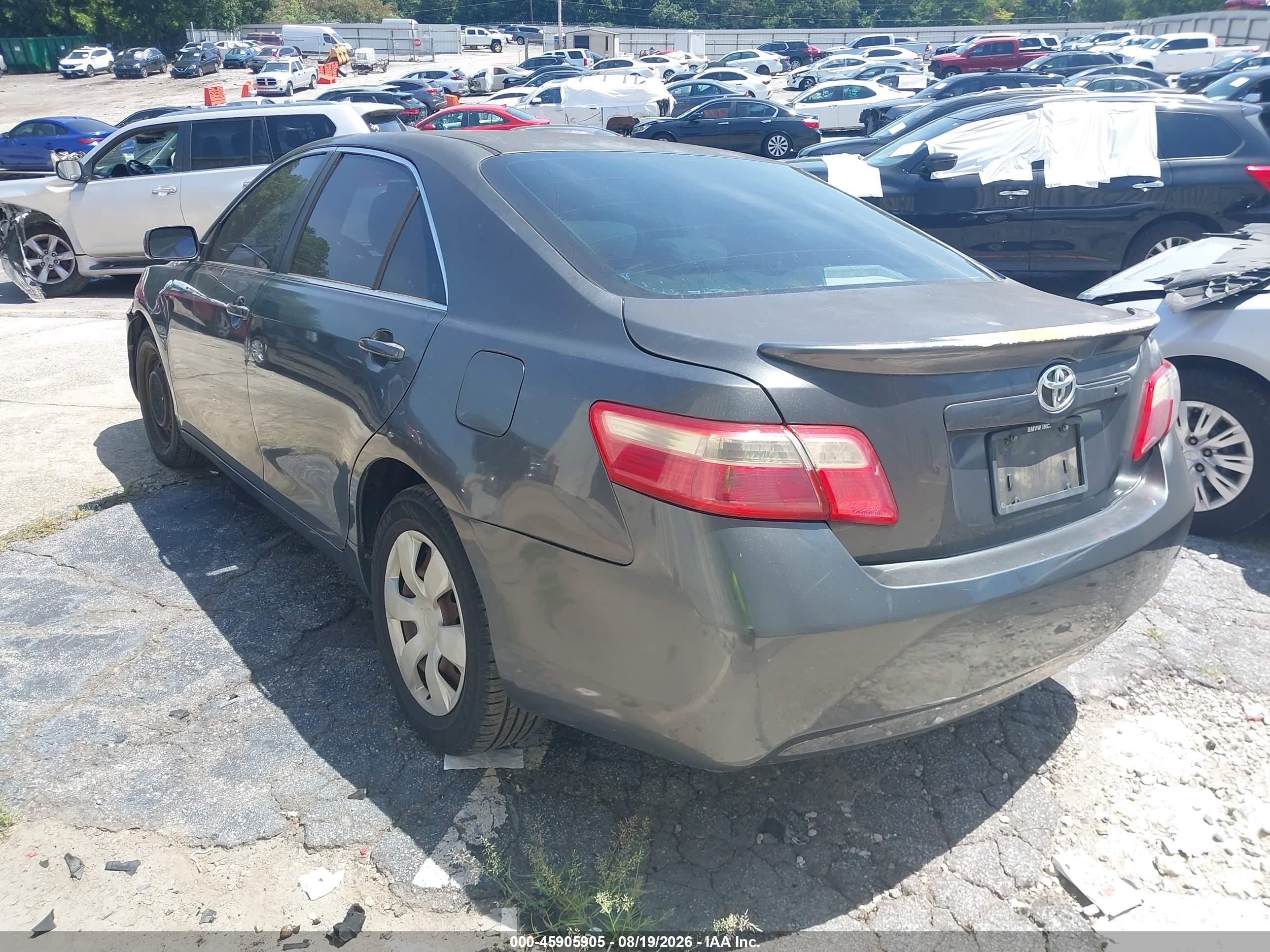 2009 Toyota Camry Le Серый vin: 4T1BE46K39U316326