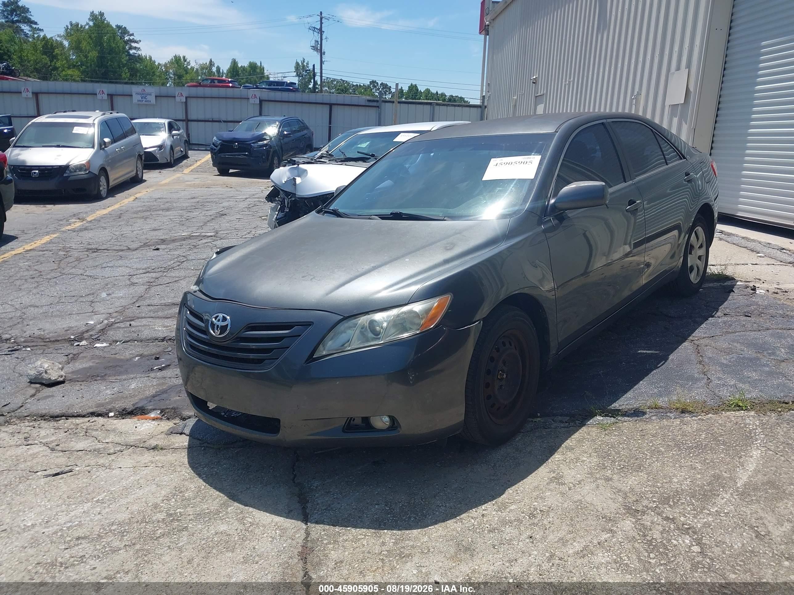 2009 Toyota Camry Le Серый vin: 4T1BE46K39U316326