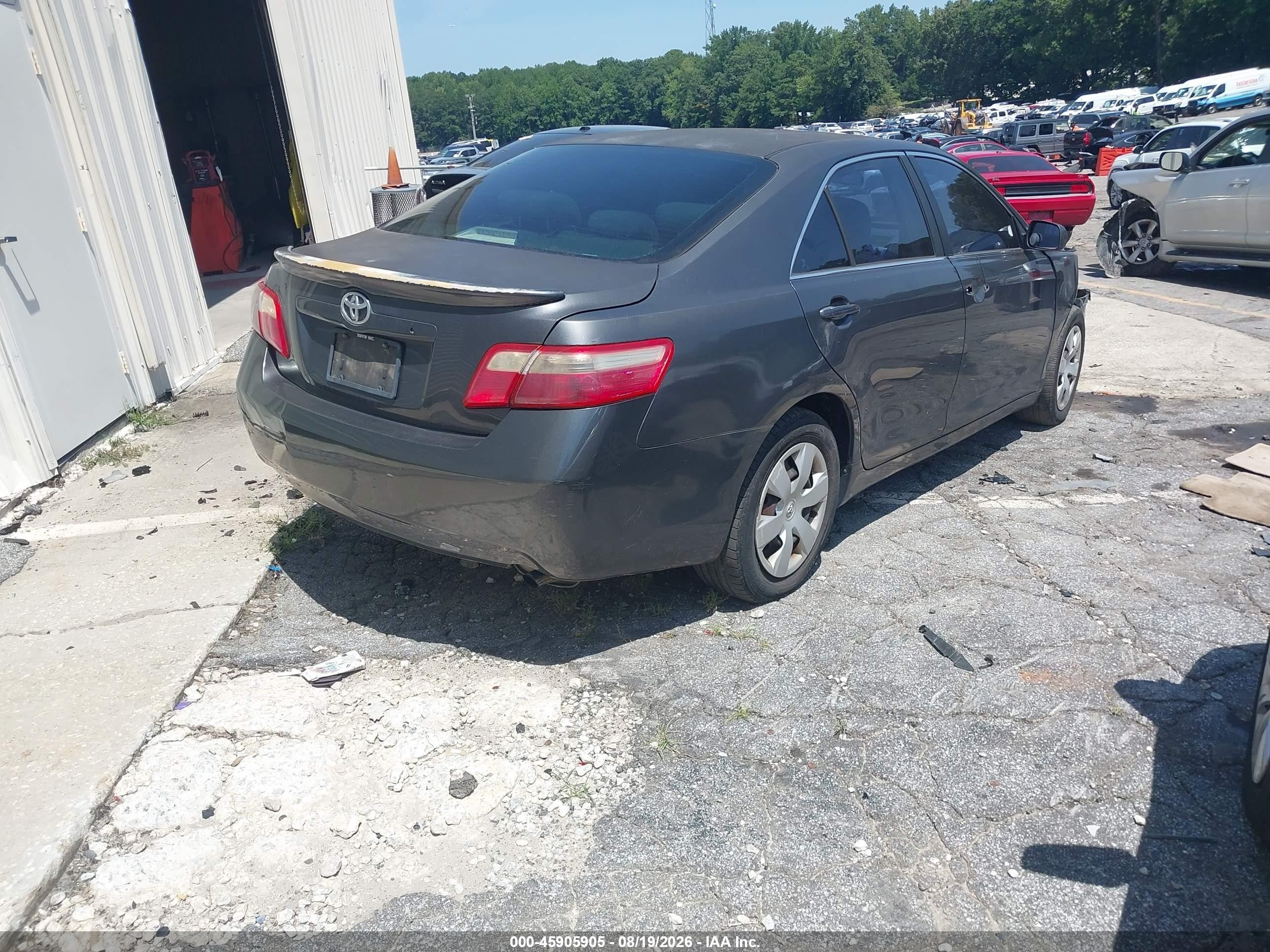 2009 Toyota Camry Le Серый vin: 4T1BE46K39U316326