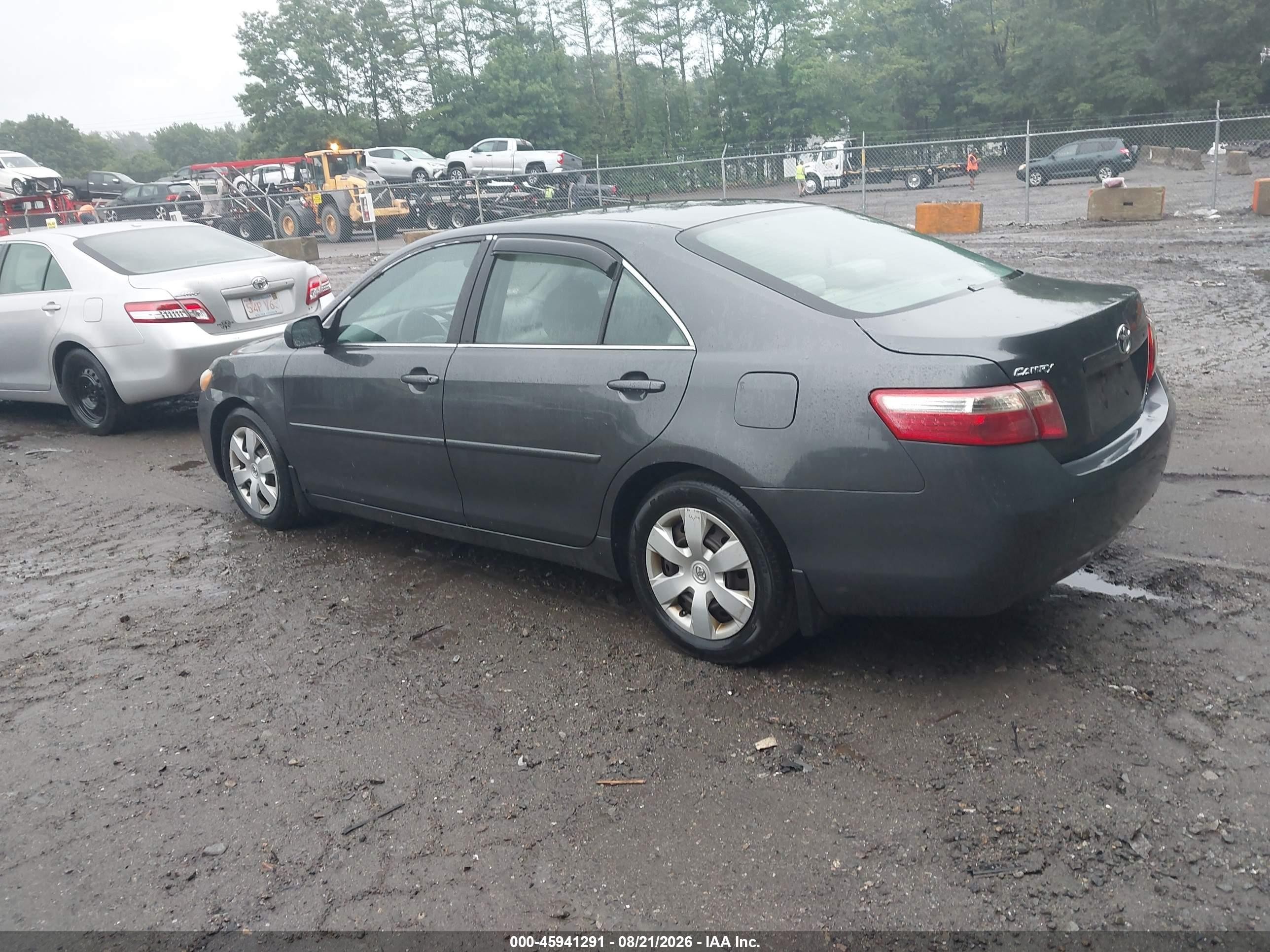 2009 Toyota Camry Le Black vin: 4T1BE46K39U318819