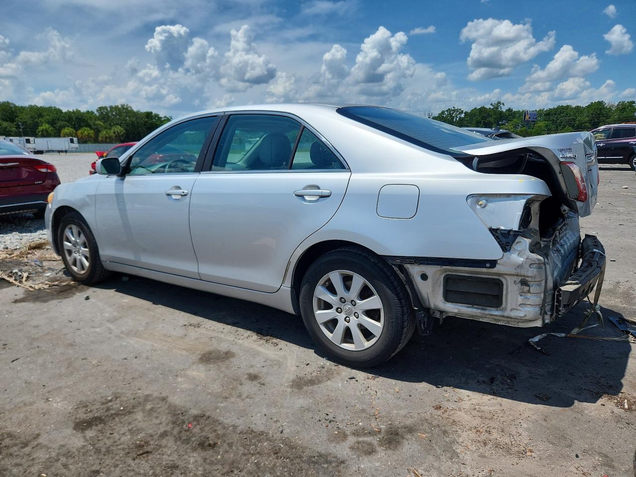 2009 Toyota Camry Xle Silver vin: 4T1BE46K39U320179