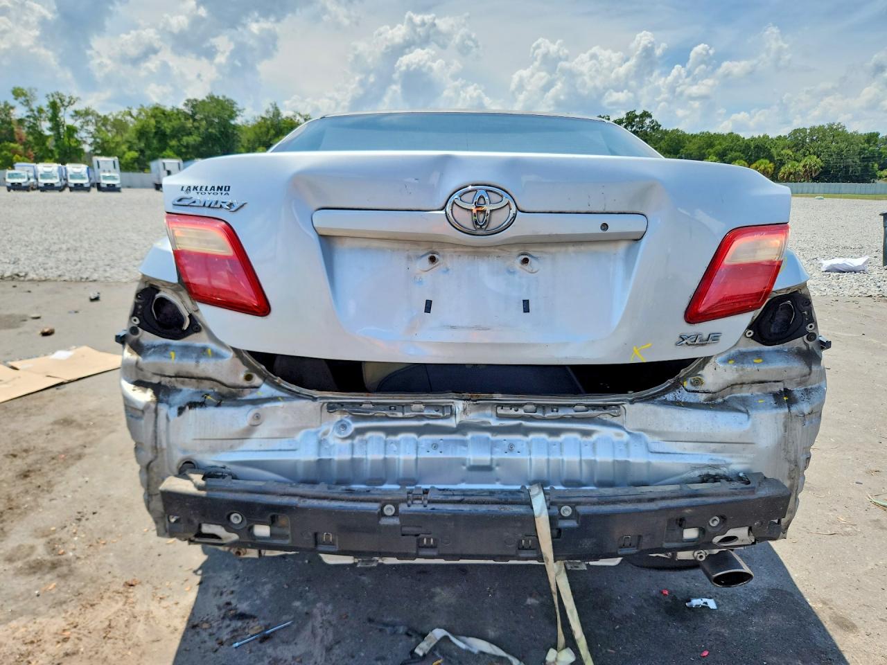 2009 Toyota Camry Xle Silver vin: 4T1BE46K39U320179
