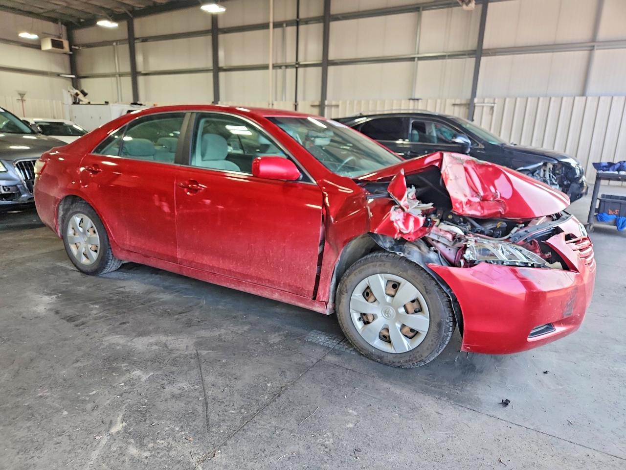 2009 Toyota Camry Le Красный vin: 4T1BE46K39U321459