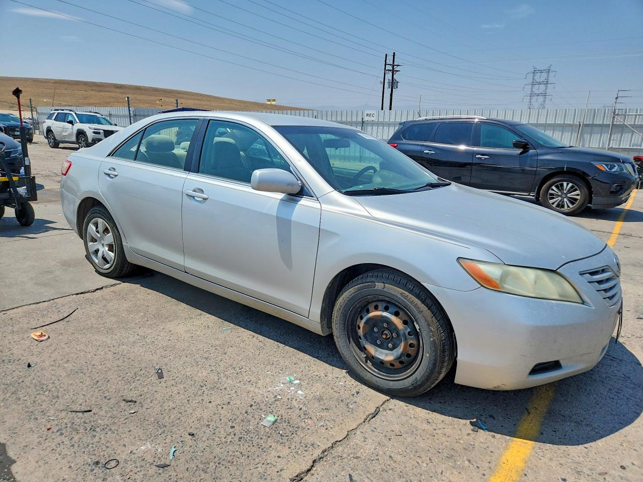2009 Toyota Camry Le Silver vin: 4T1BE46K39U324829