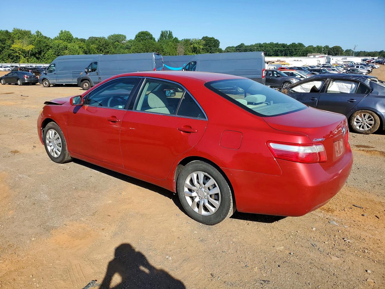 2009 Toyota Camry Le Red vin: 4T1BE46K39U333269