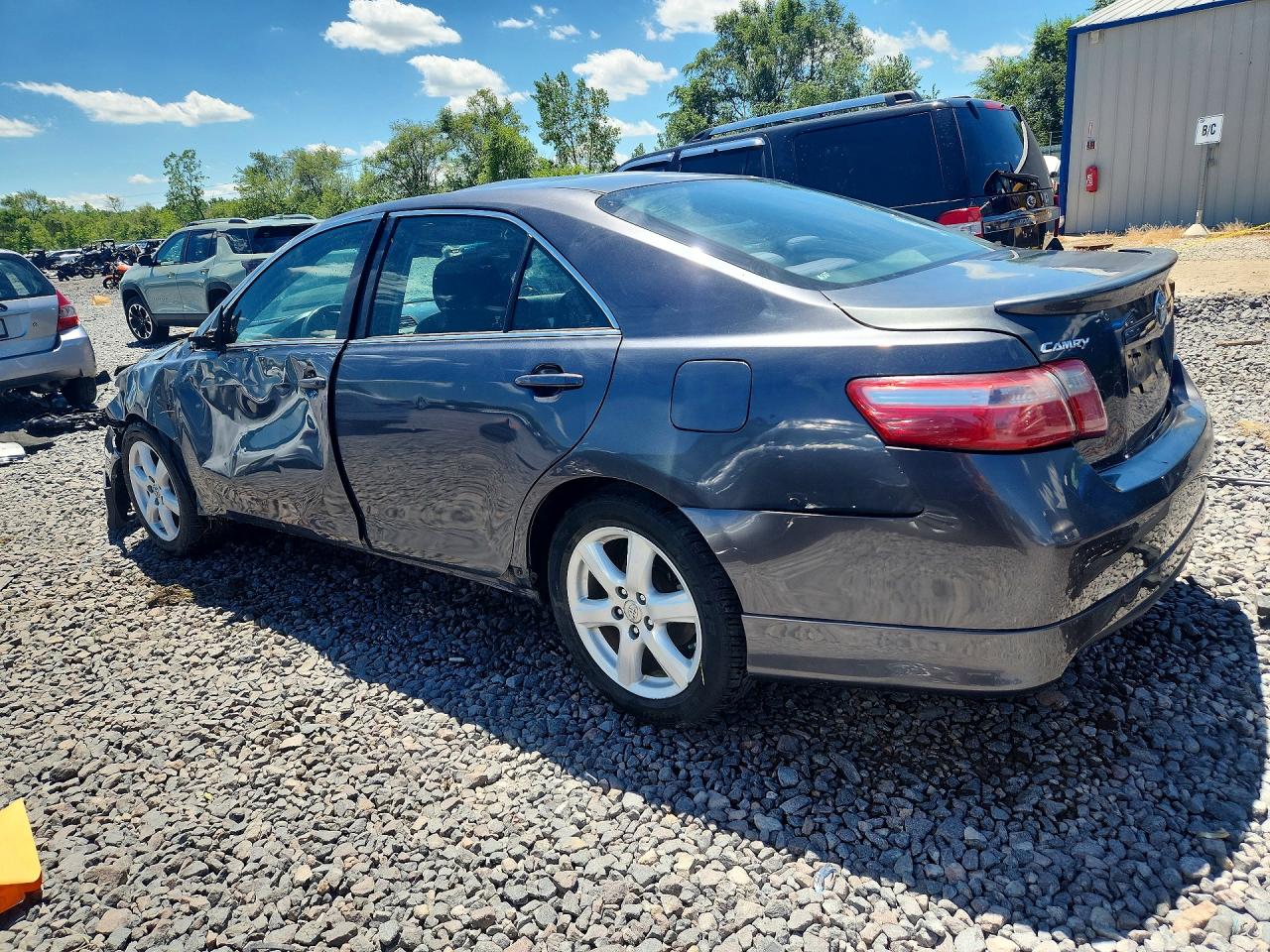 2009 Toyota Camry Se Gray vin: 4T1BE46K39U386828