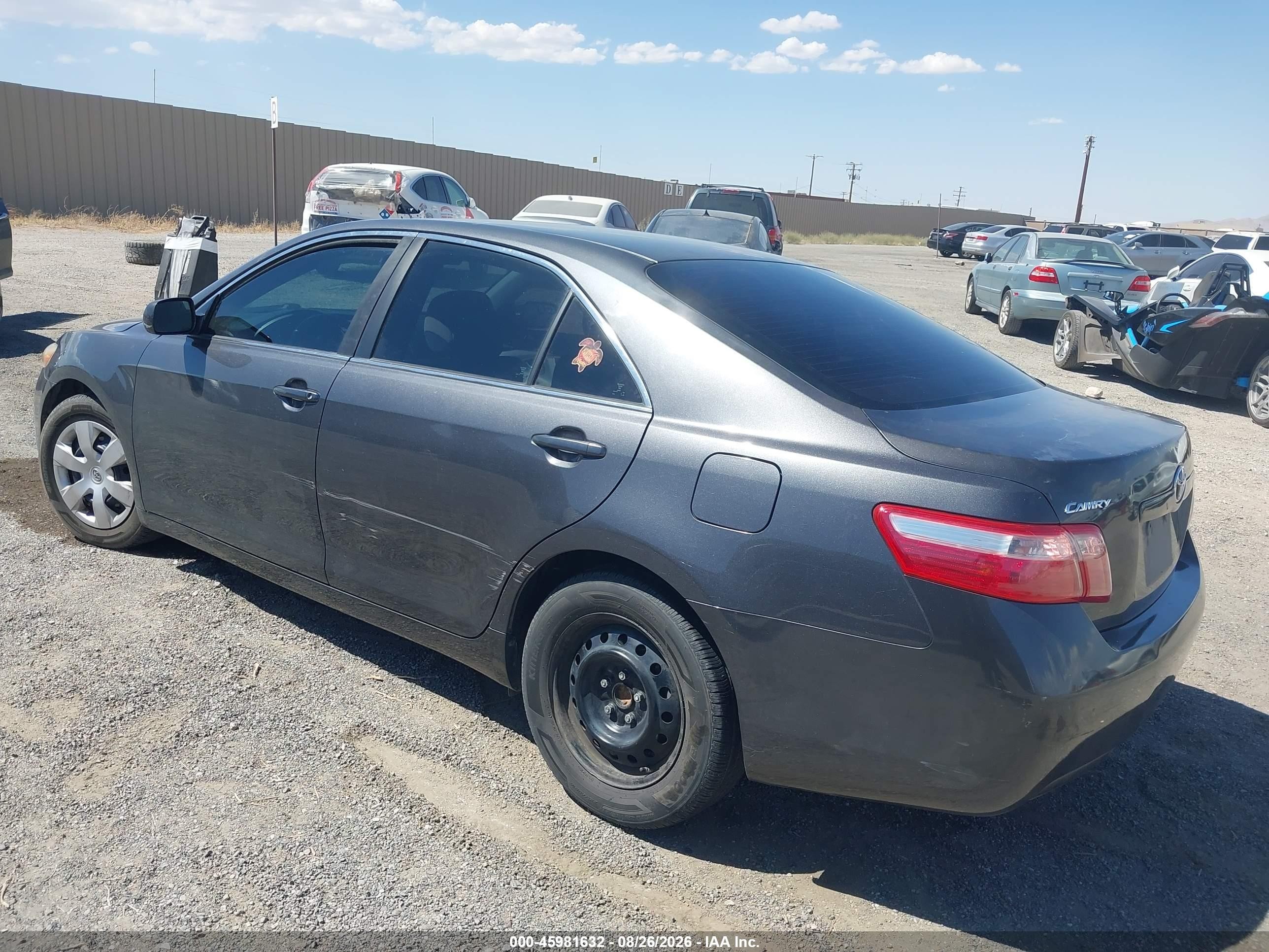 2009 Toyota Camry Le Gray vin: 4T1BE46K39U391141