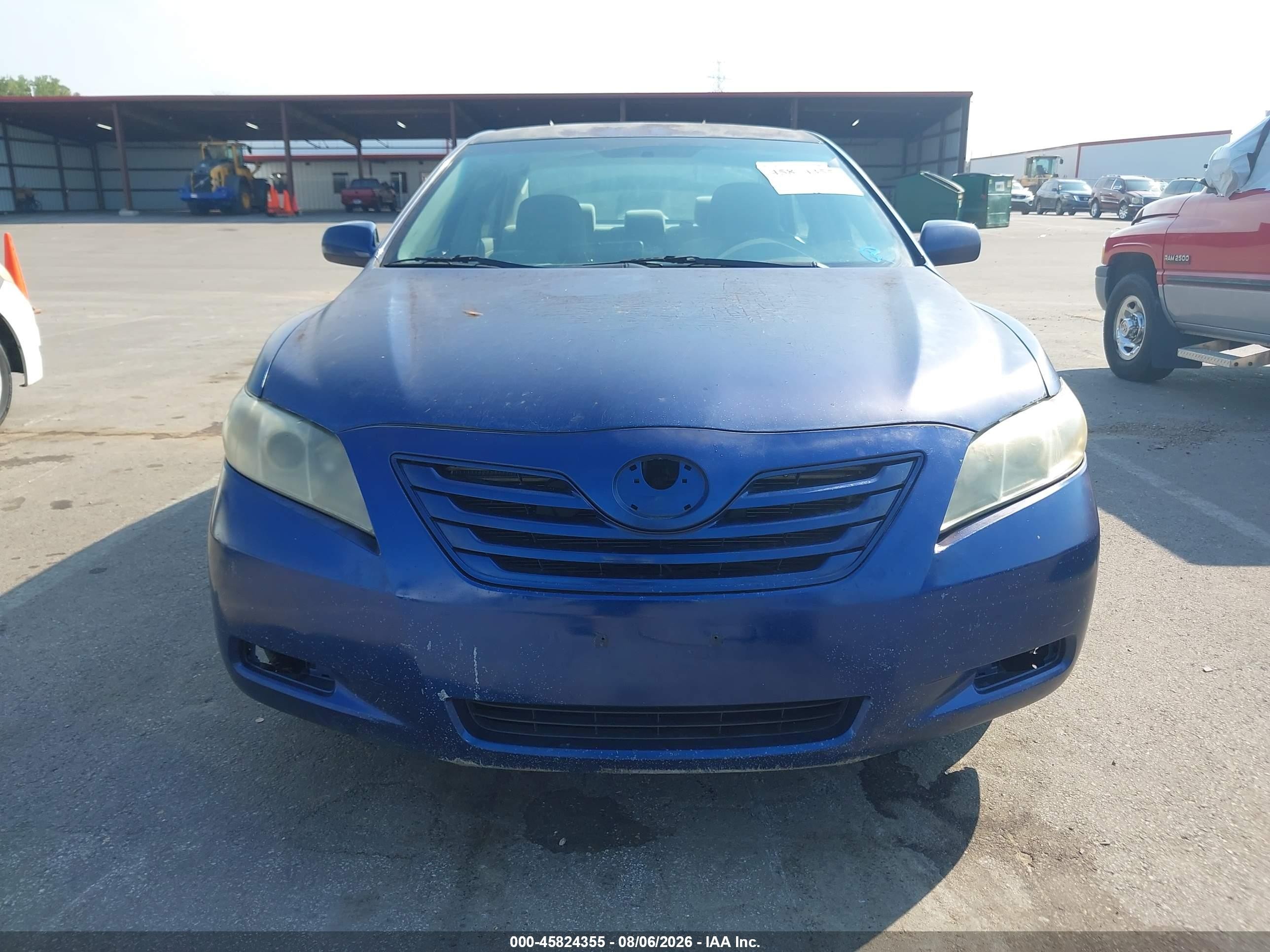 2009 Toyota Camry Le Синий vin: 4T1BE46K39U401036