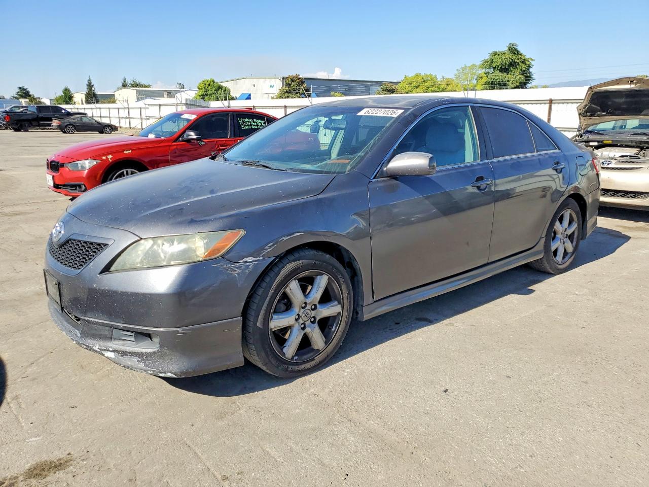2009 Toyota Camry Se Gray vin: 4T1BE46K39U834680