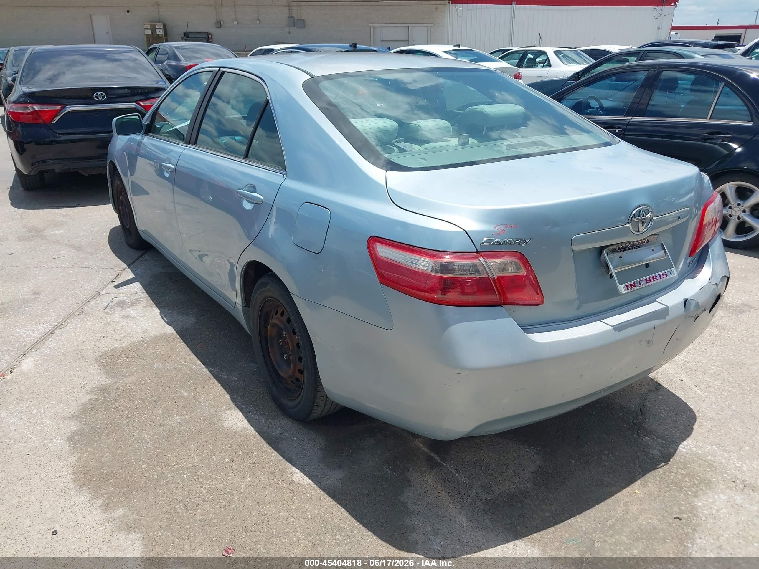 2009 Toyota Camry Le Turquoise vin: 4T1BE46K39U852824