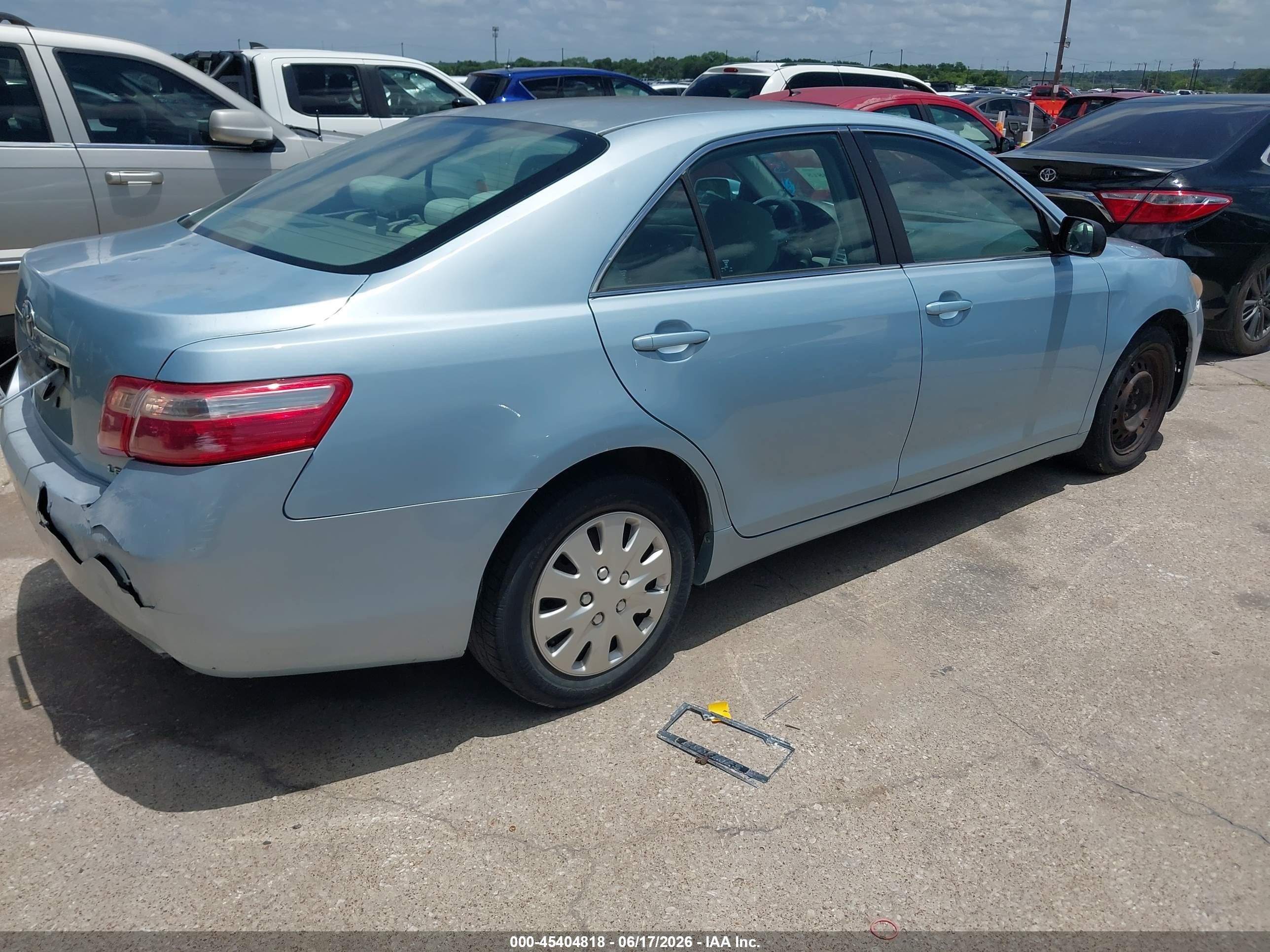 2009 Toyota Camry Le Turquoise vin: 4T1BE46K39U852824