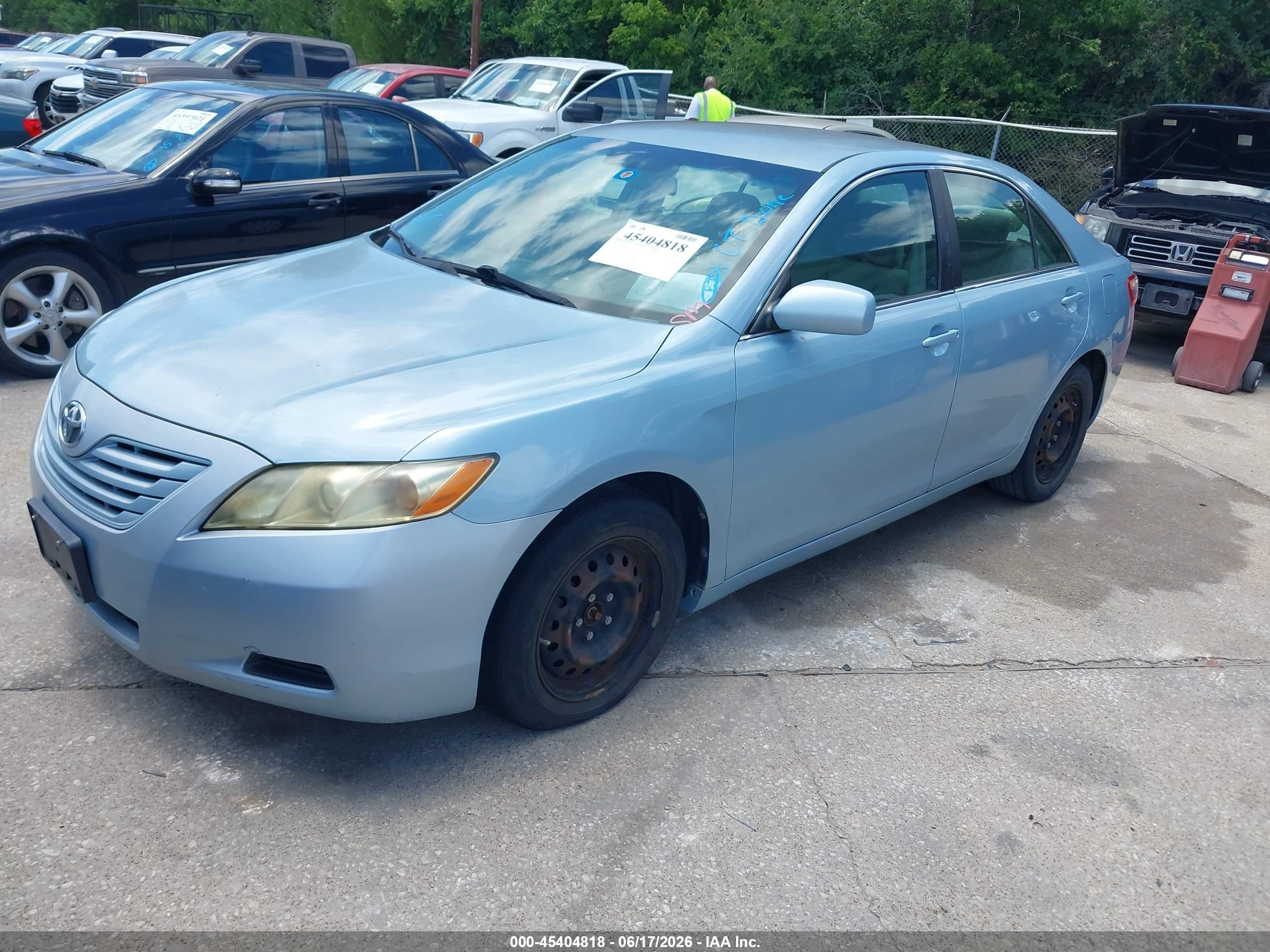 2009 Toyota Camry Le Turquoise vin: 4T1BE46K39U852824