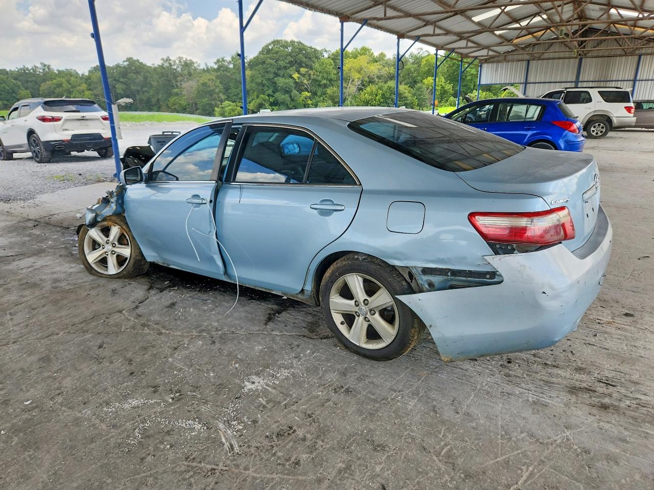 2009 Toyota Camry Le Blue vin: 4T1BE46K39U863628