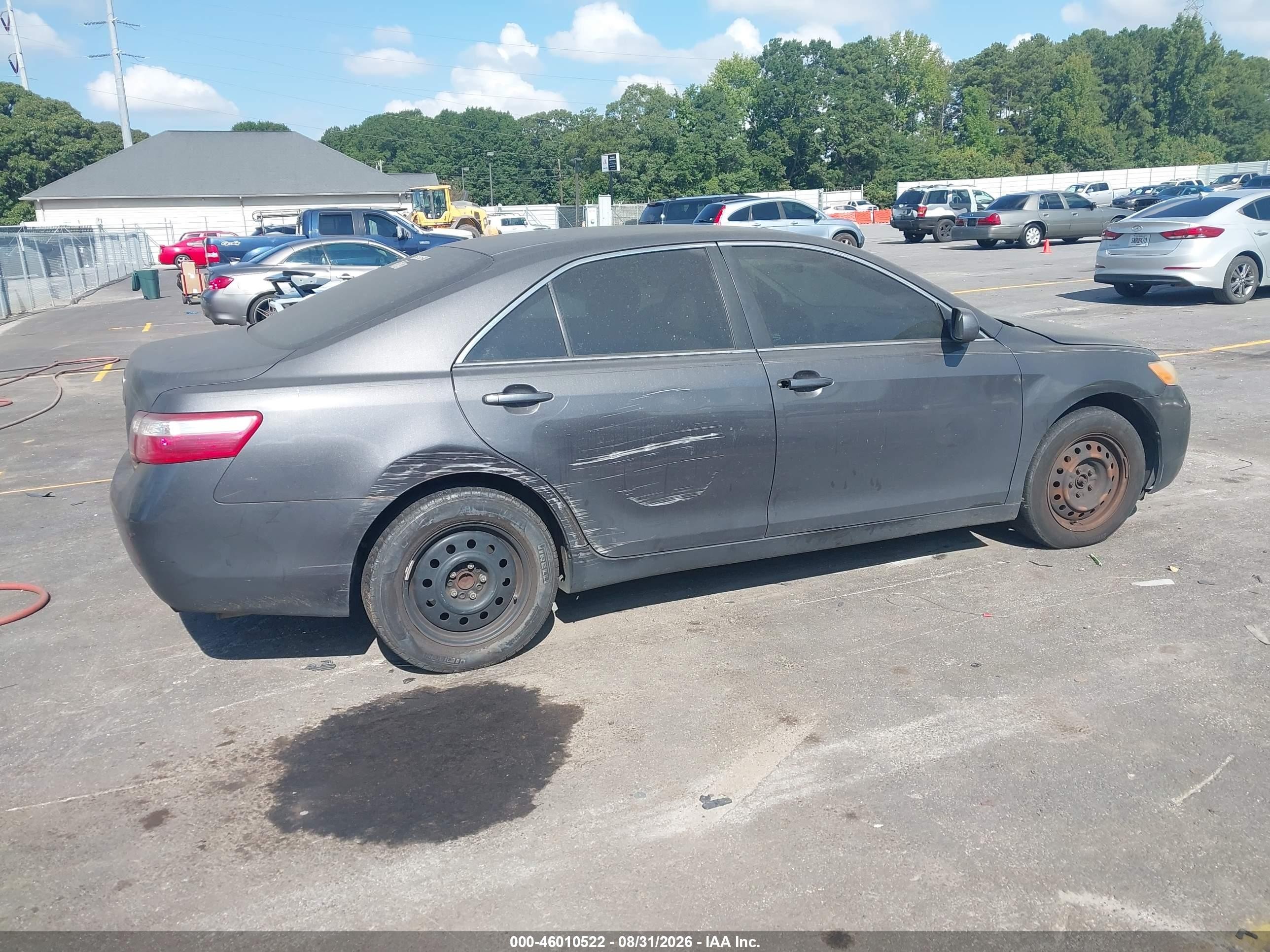 2009 Toyota Camry Le Gray vin: 4T1BE46K39U874757
