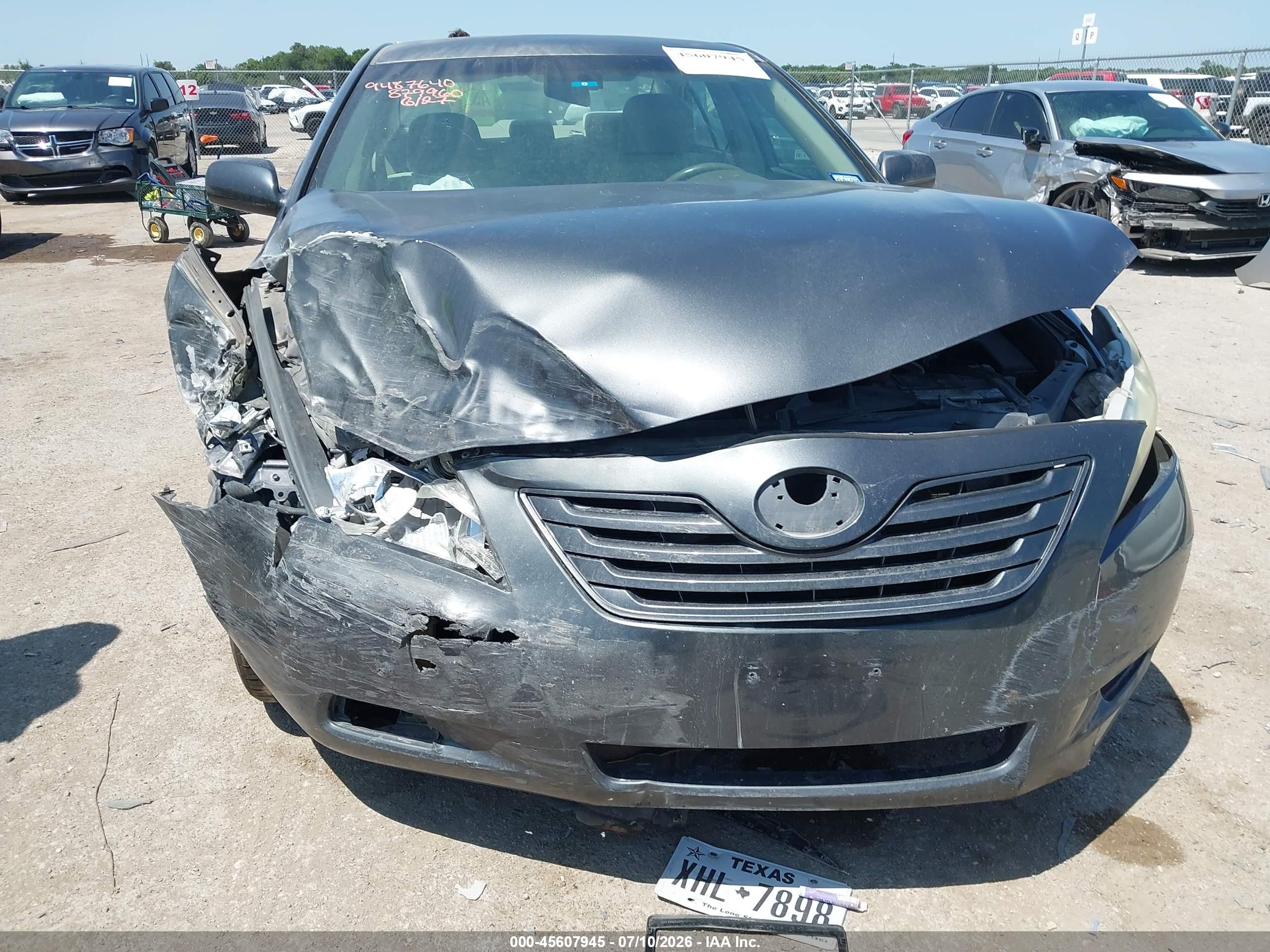 2009 Toyota Camry Le Gray vin: 4T1BE46K39U879960