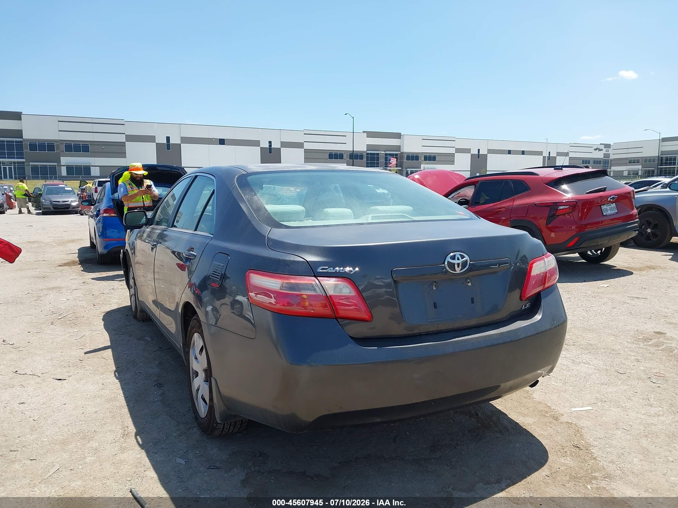 2009 Toyota Camry Le Gray vin: 4T1BE46K39U879960