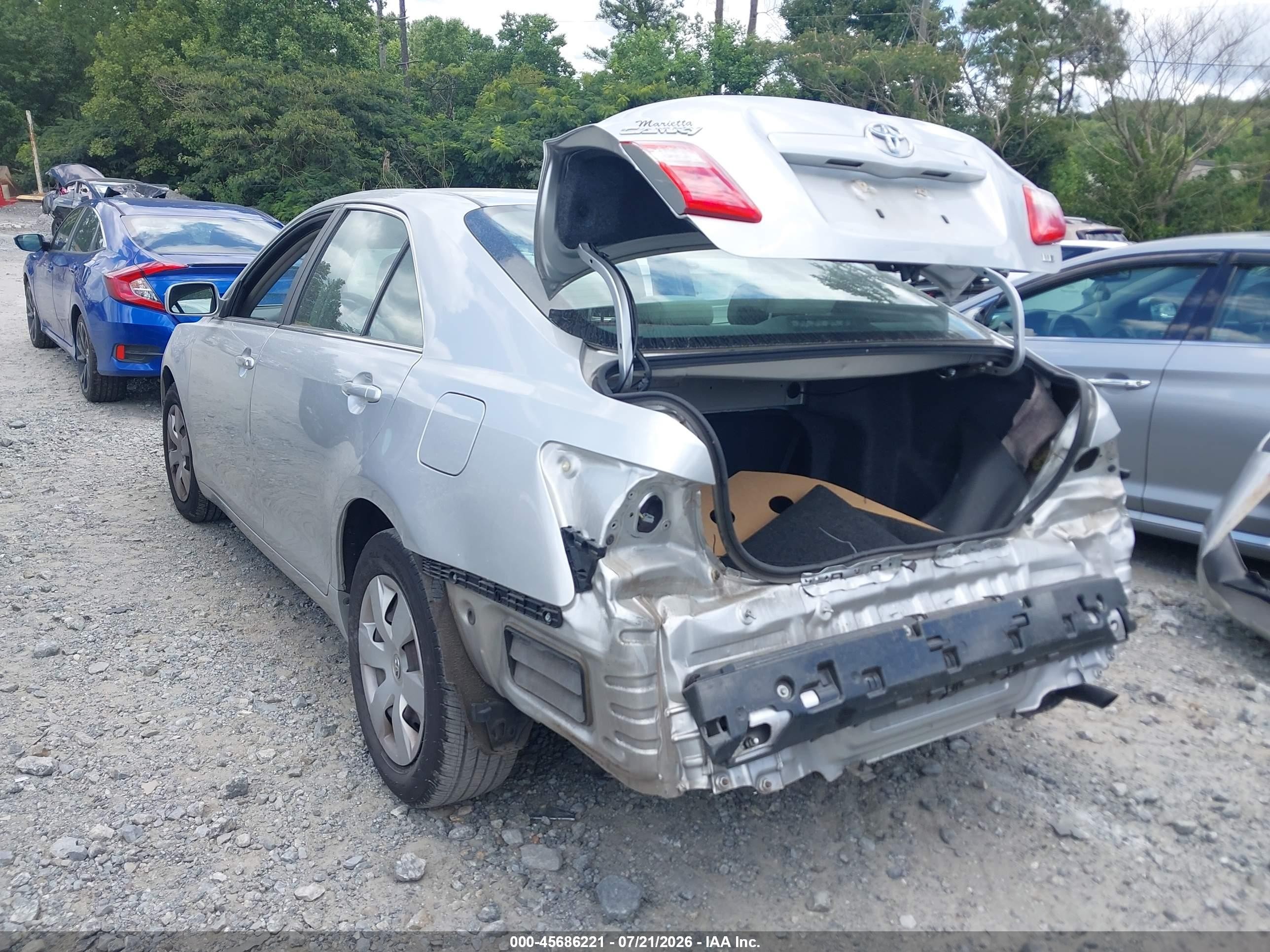 2009 Toyota Camry Le Silver vin: 4T1BE46K39U888061