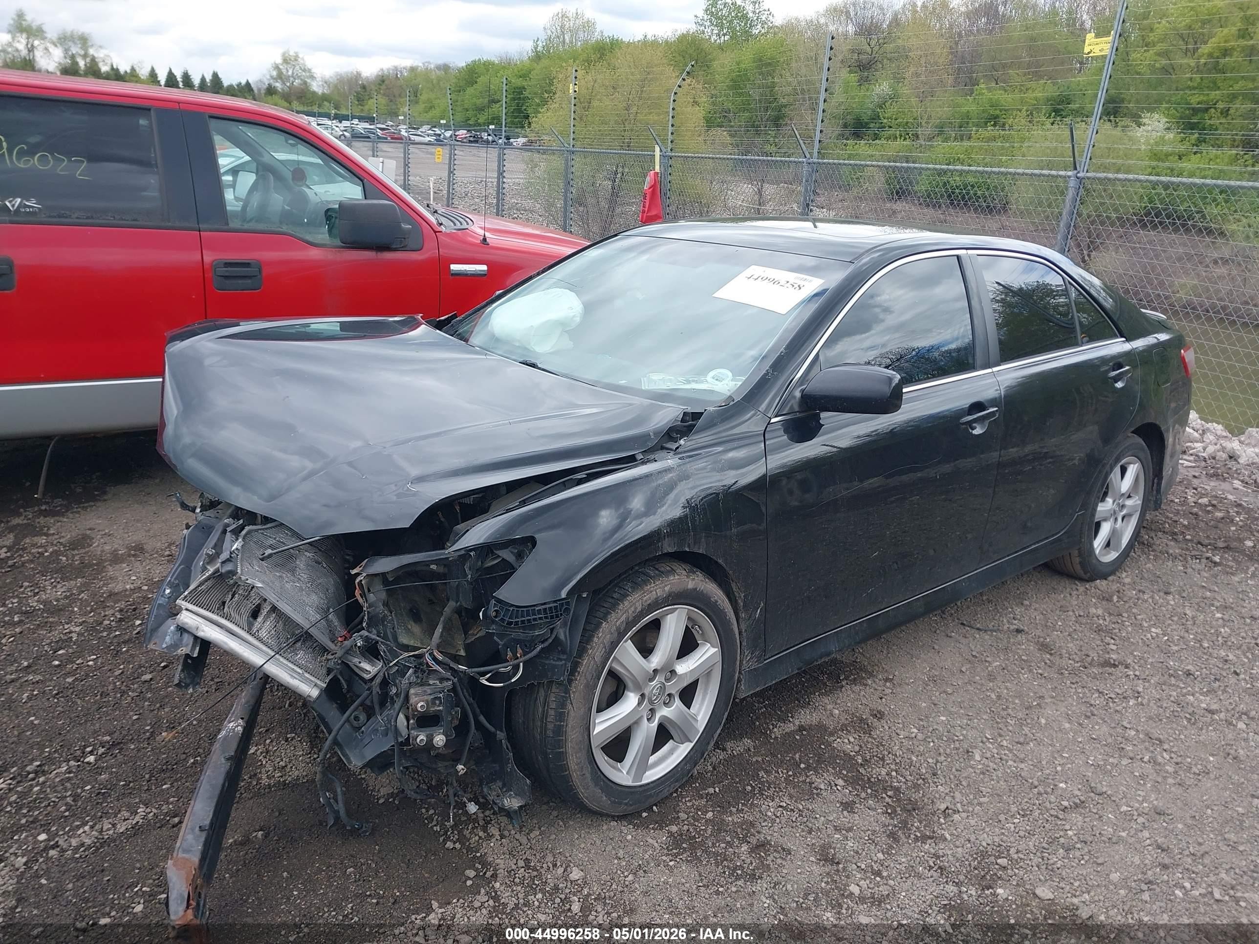 2009 Toyota Camry Se Black vin: 4T1BE46K39U892899