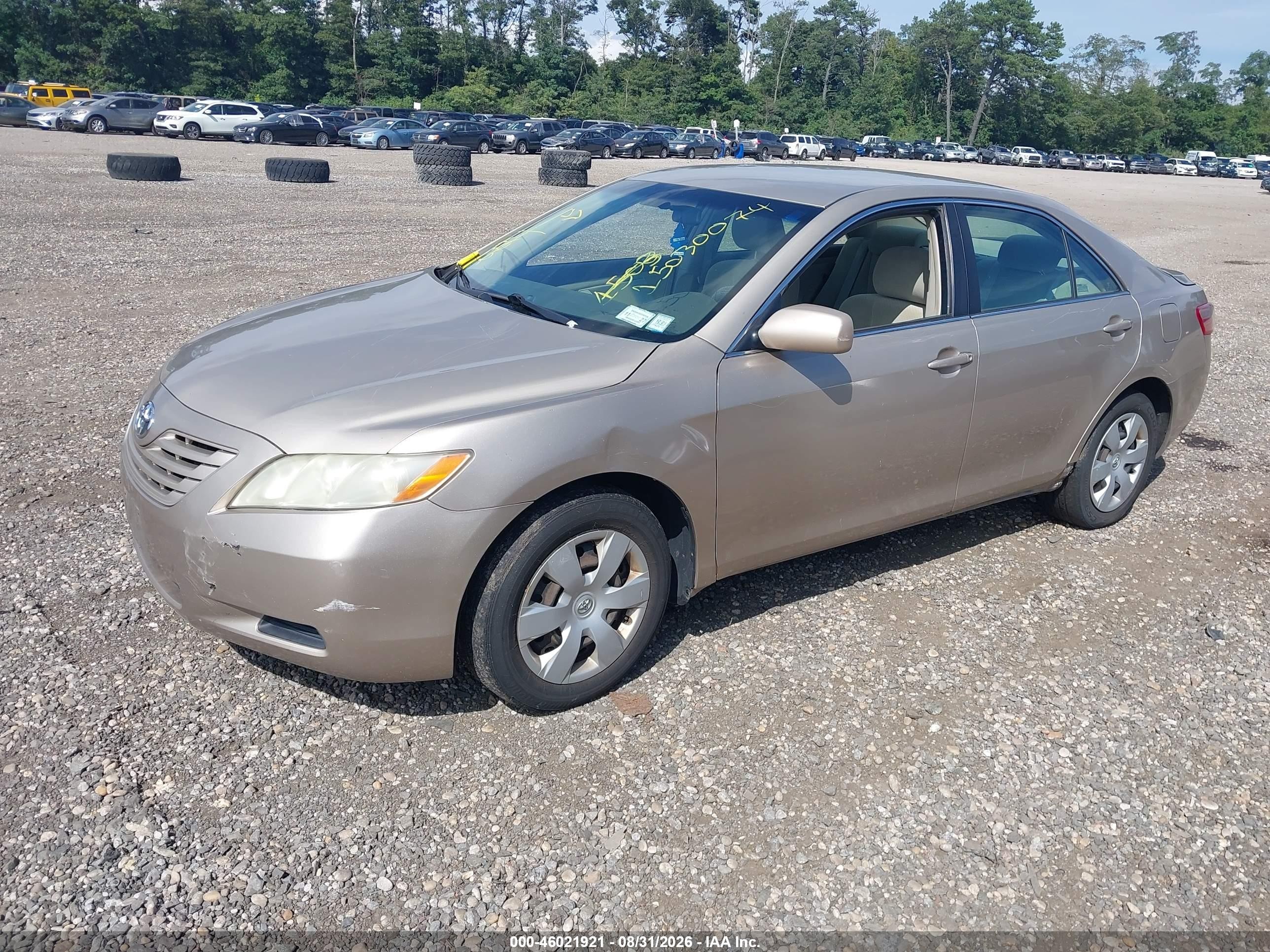 2009 Toyota Camry   Желто-коричневый vin: 4T1BE46K39U901424