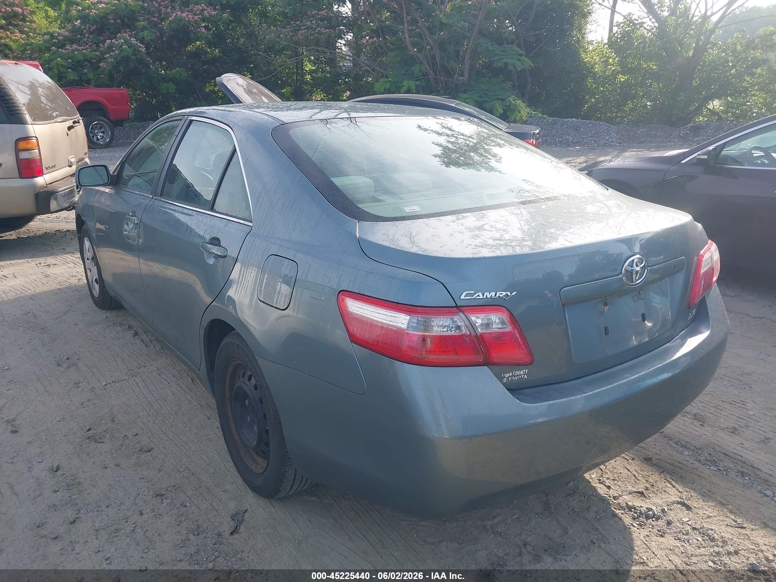 2009 Toyota Camry Le Blue vin: 4T1BE46K39U915517