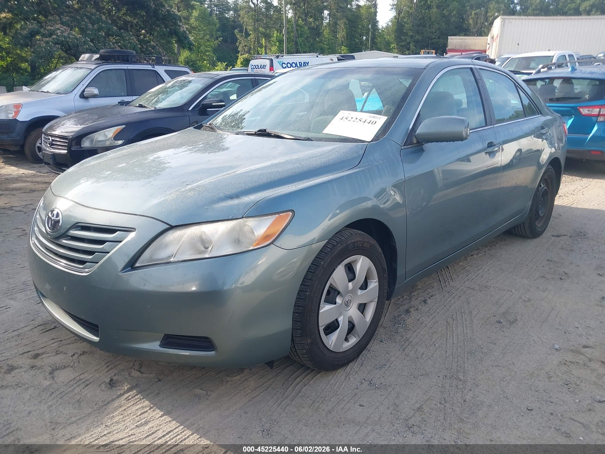 2009 Toyota Camry Le Blue vin: 4T1BE46K39U915517