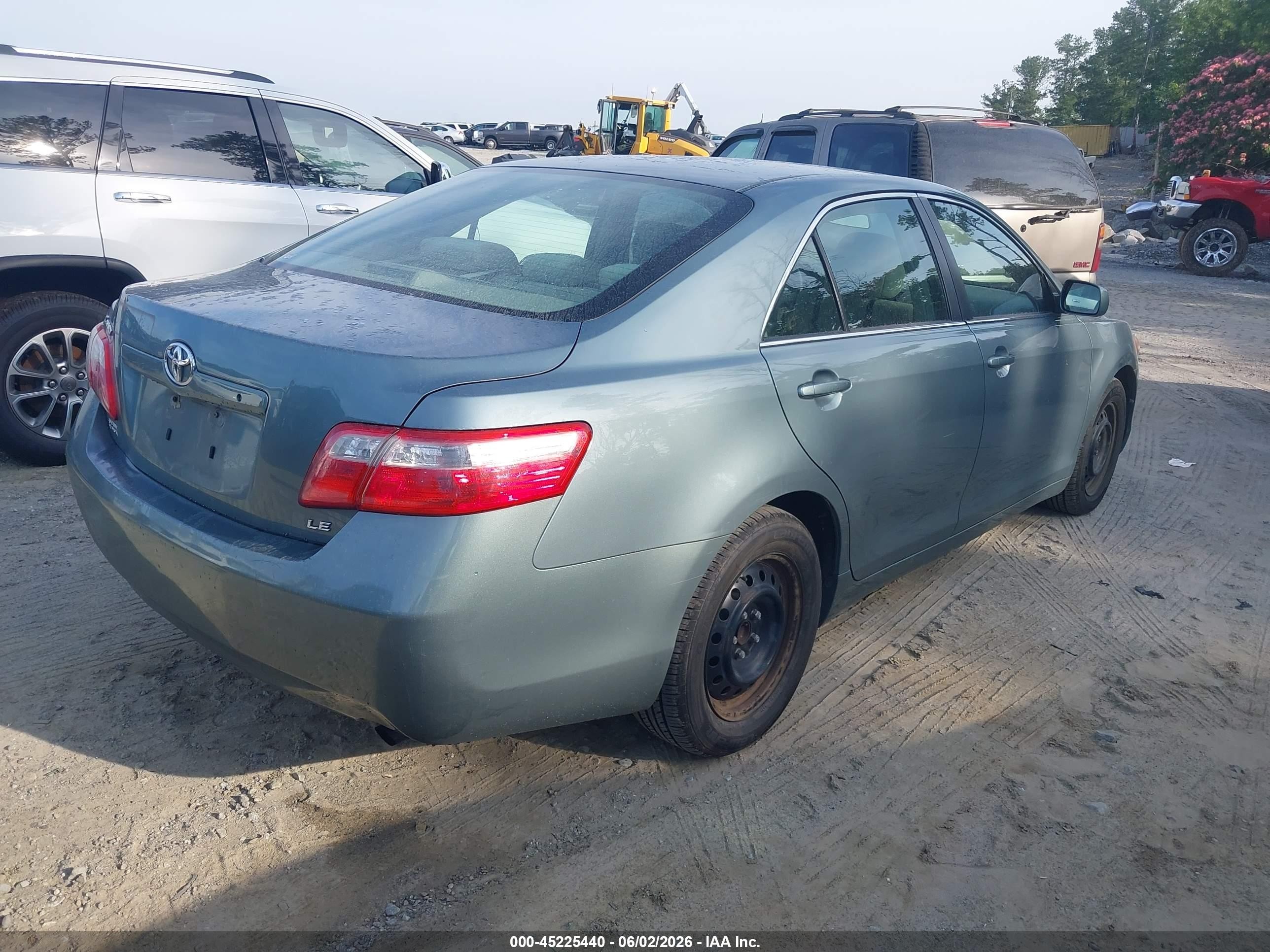 2009 Toyota Camry Le Blue vin: 4T1BE46K39U915517