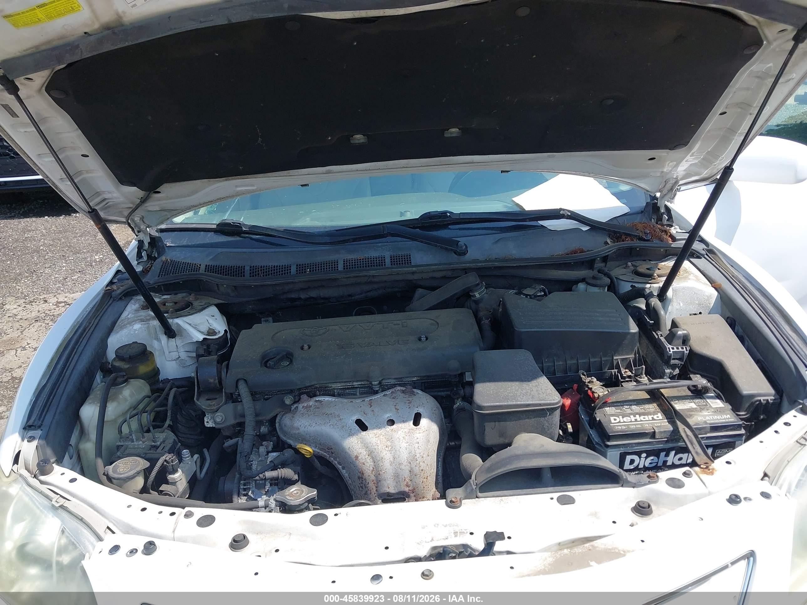 2009 Toyota Camry Xle Белый vin: 4T1BE46K39U917316