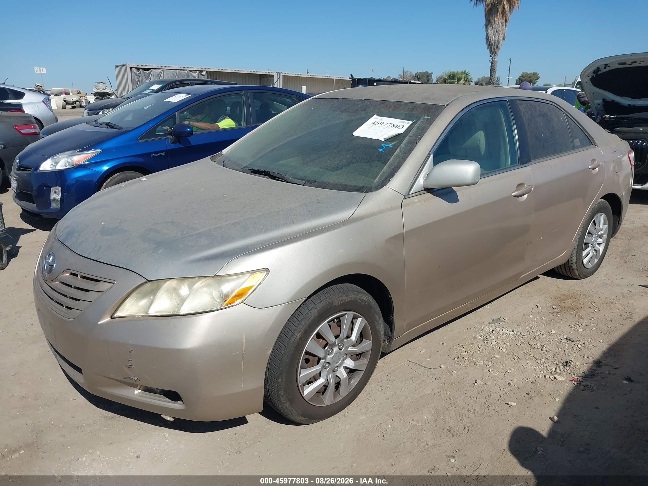 2007 Toyota Camry Le Champagne vin: 4T1BE46K47U018865