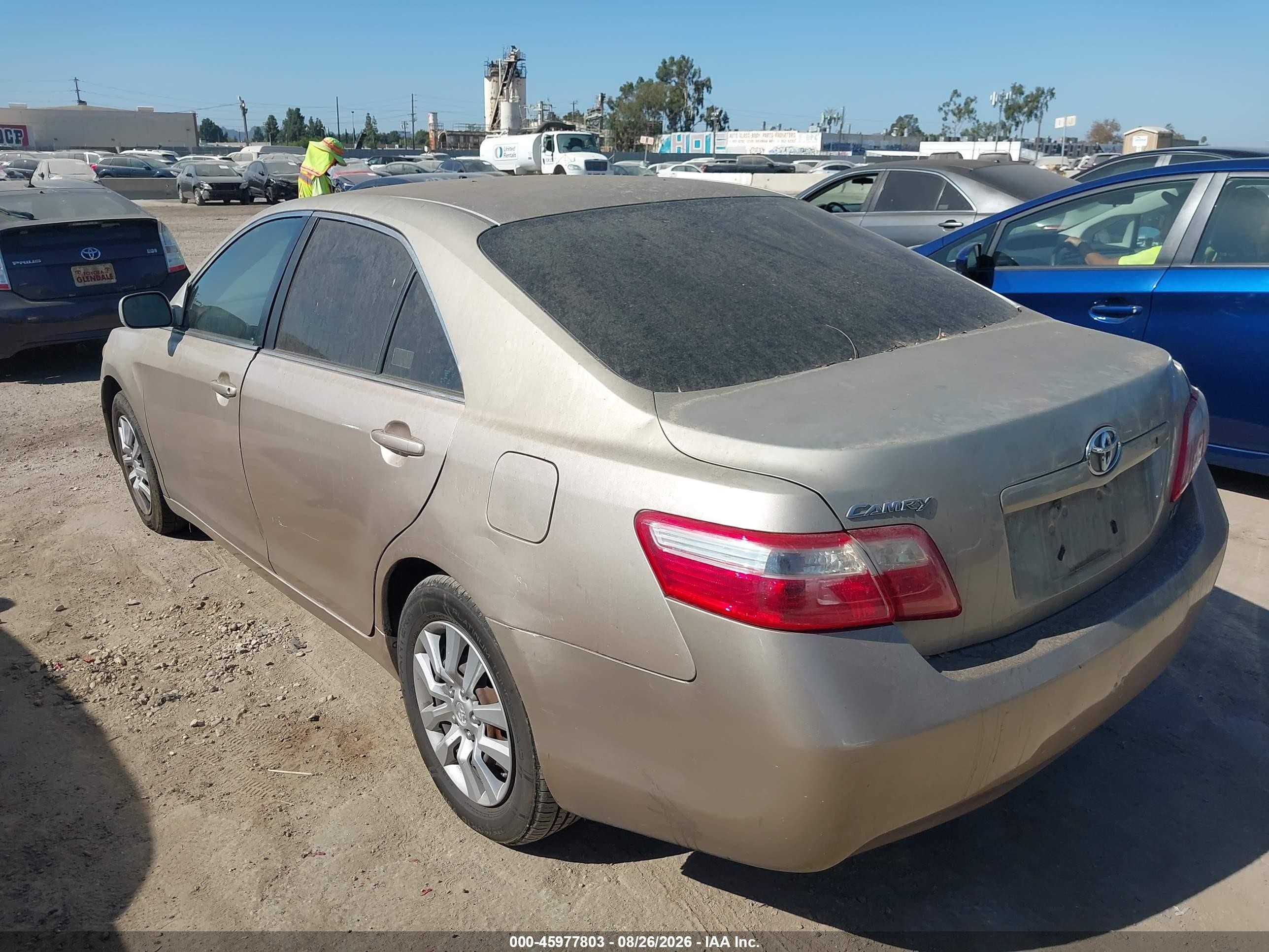 2007 Toyota Camry Le Champagne vin: 4T1BE46K47U018865
