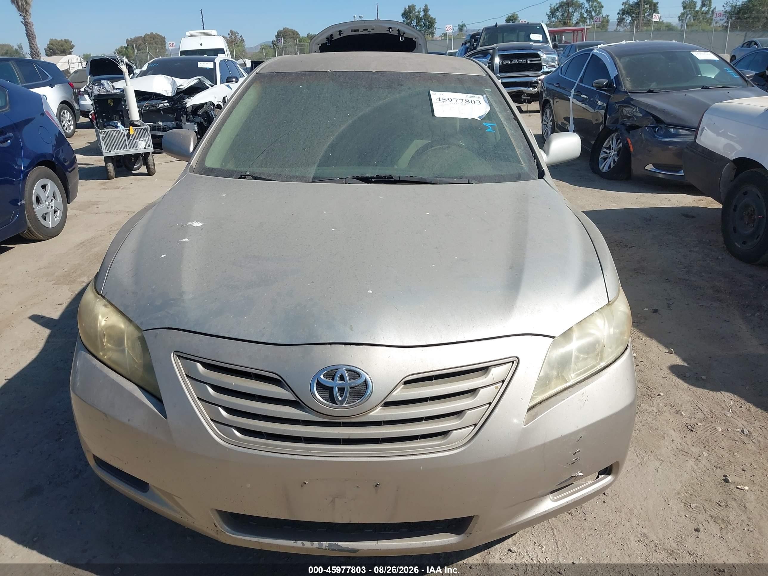 2007 Toyota Camry Le Champagne vin: 4T1BE46K47U018865