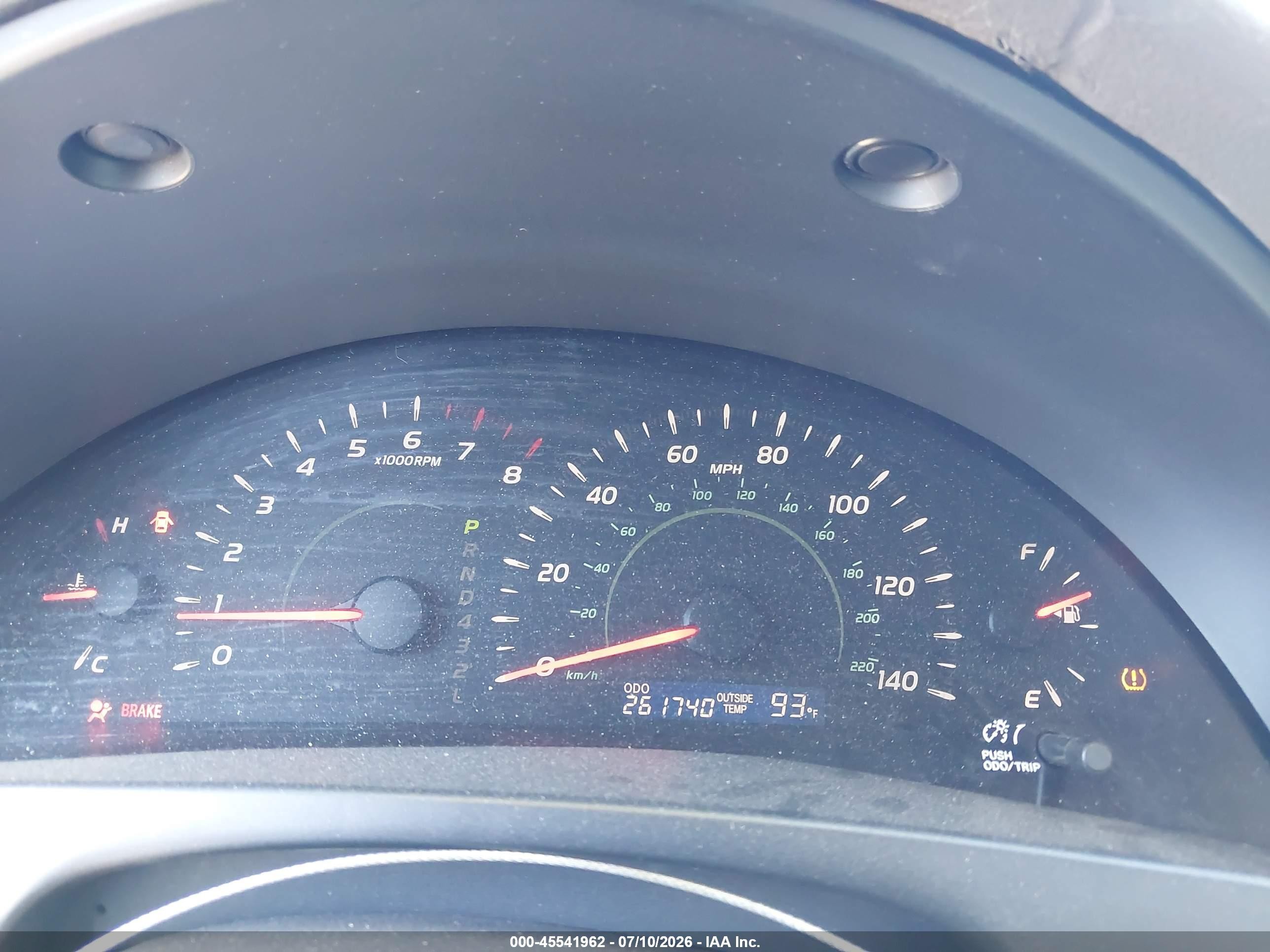 2007 Toyota Camry Le Золотой vin: 4T1BE46K47U065216