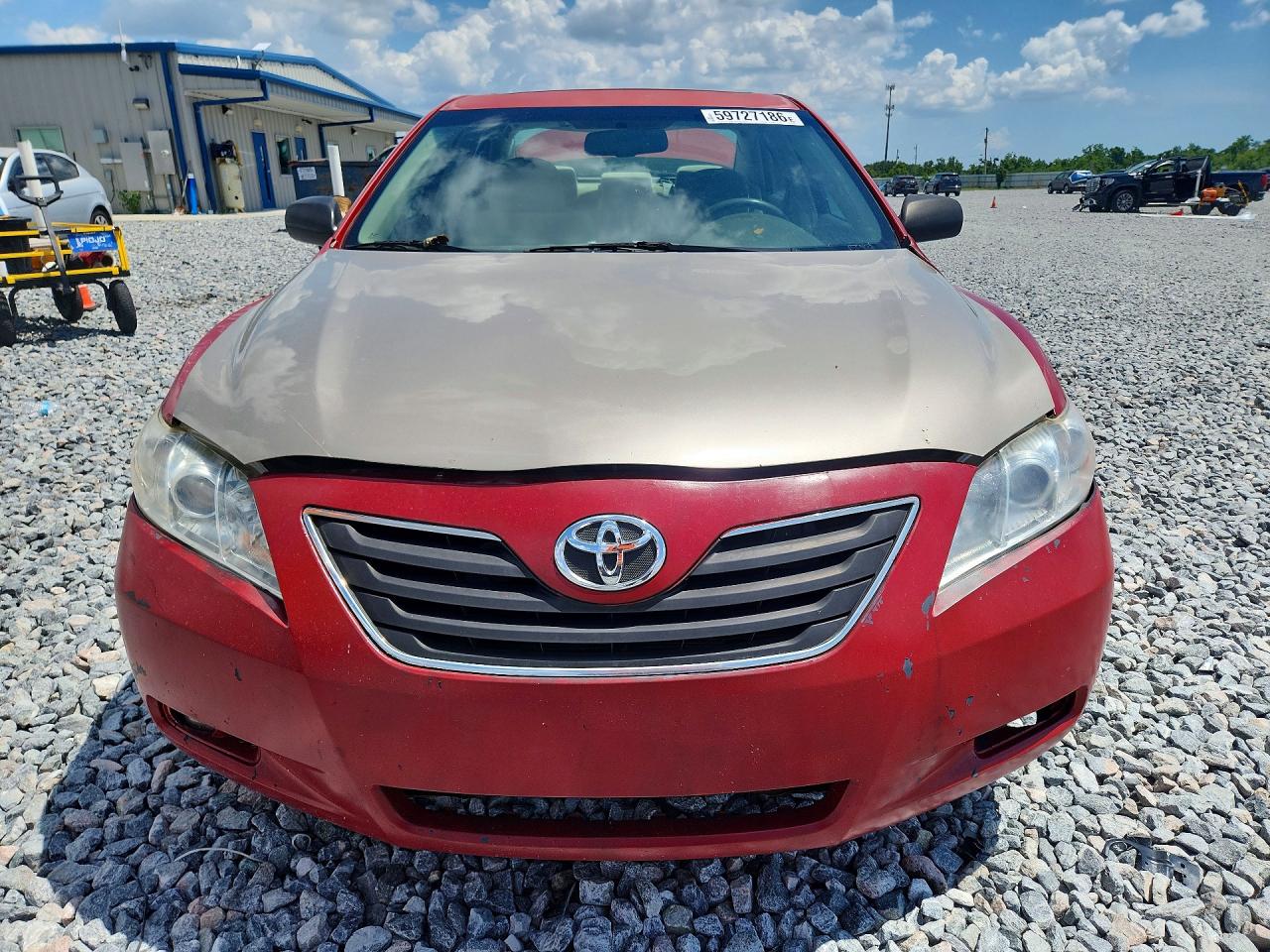 2007 Toyota Camry Xle Red vin: 4T1BE46K47U077530