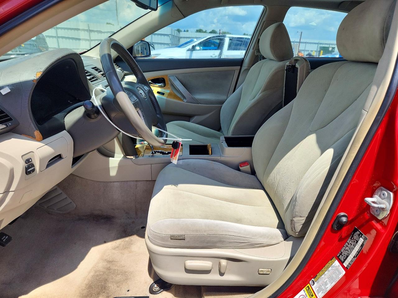 2007 Toyota Camry Xle Red vin: 4T1BE46K47U077530