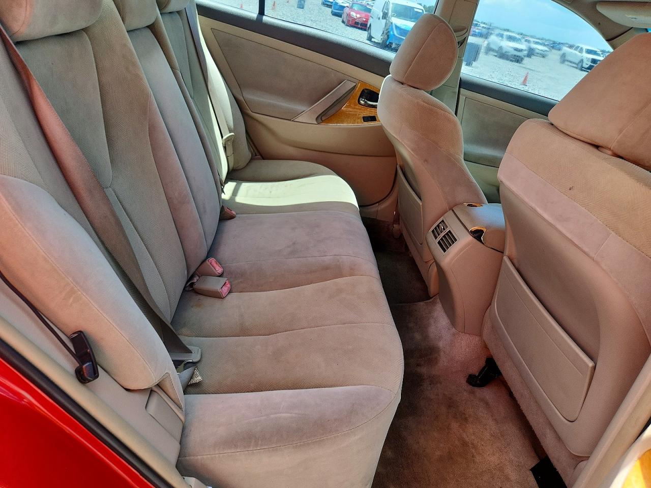 2007 Toyota Camry Xle Red vin: 4T1BE46K47U077530