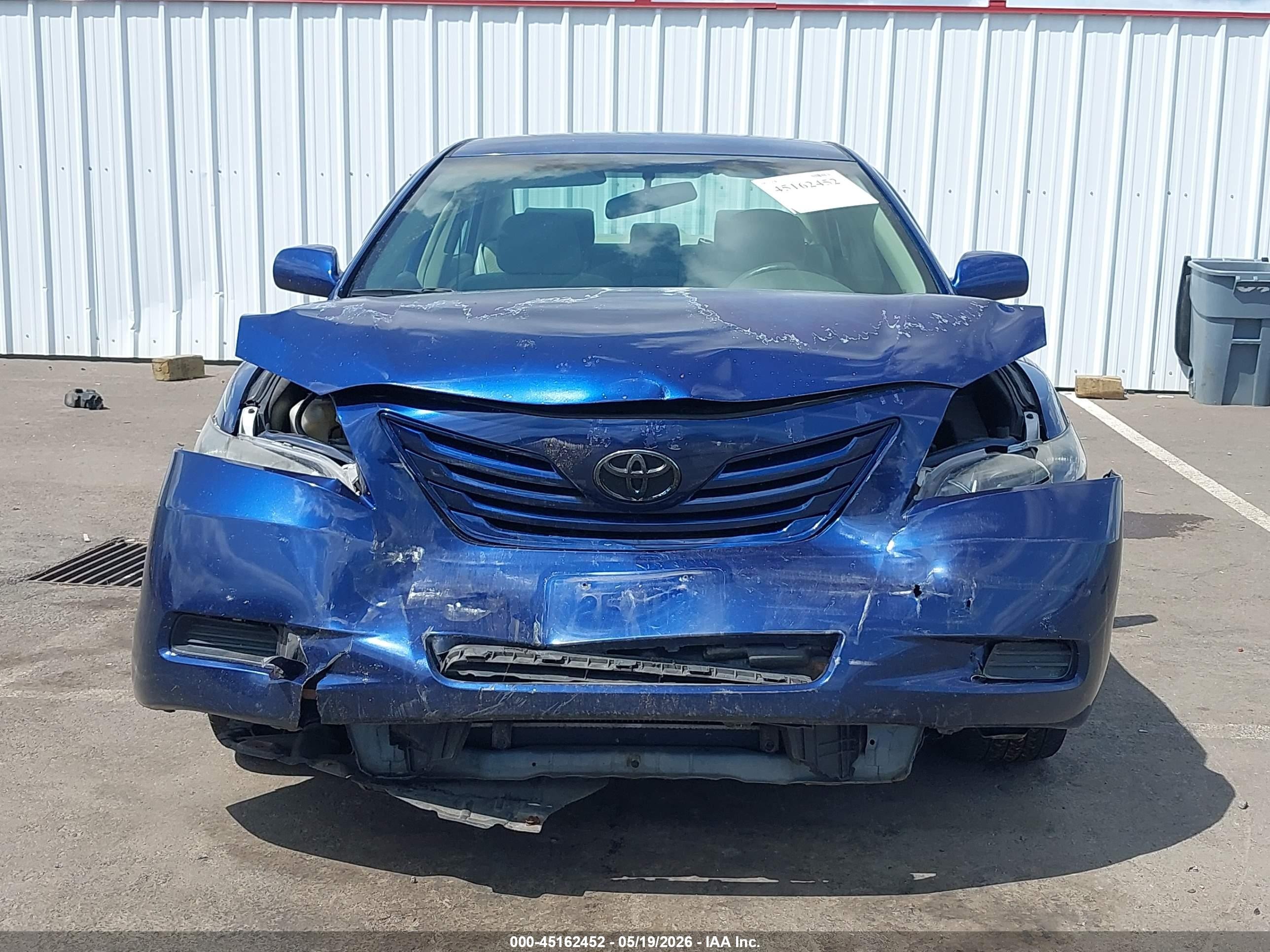 2007 Toyota Camry Le Blue vin: 4T1BE46K47U083246