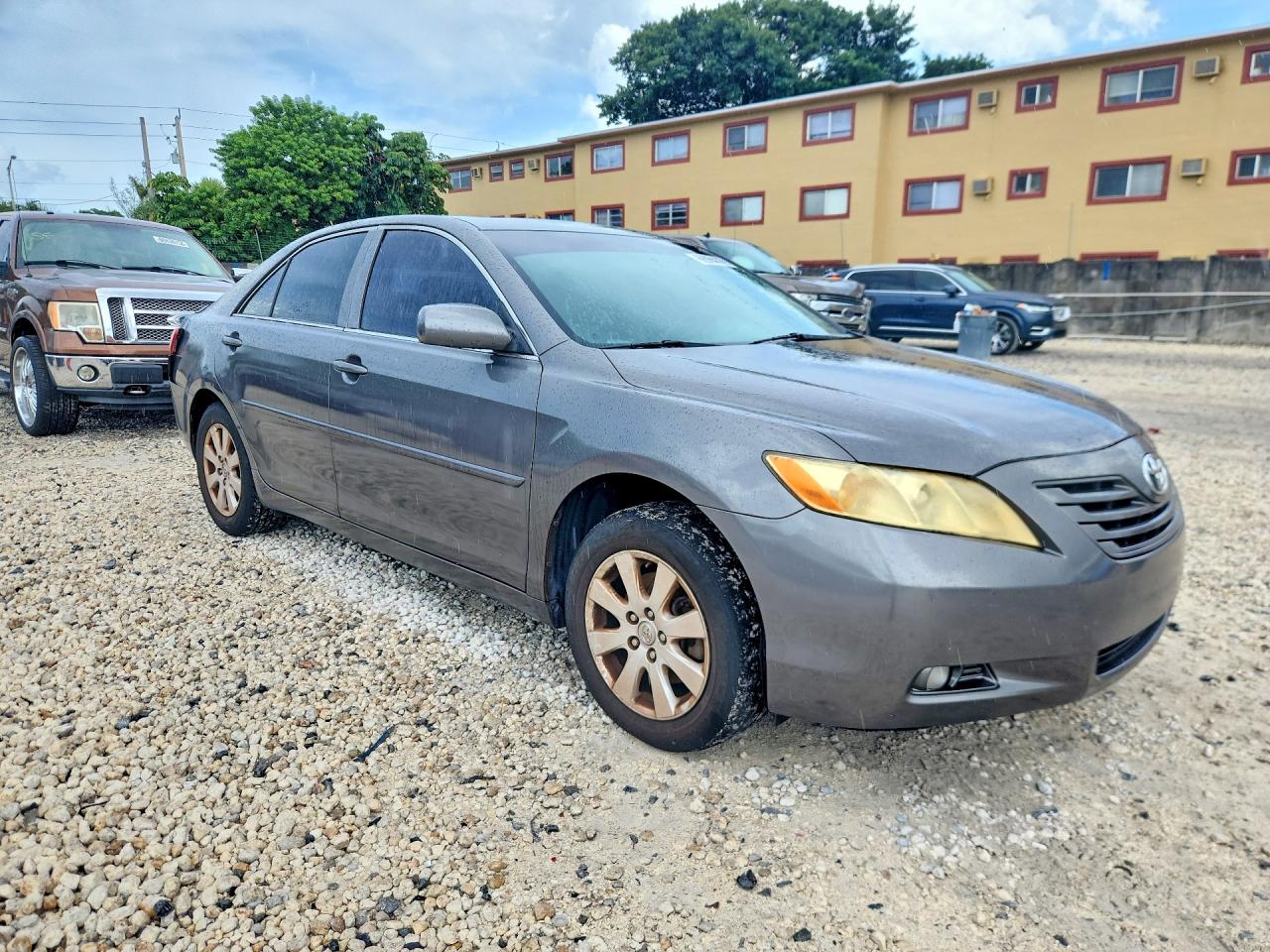 2007 Toyota Camry Xle Серый vin: 4T1BE46K47U085952